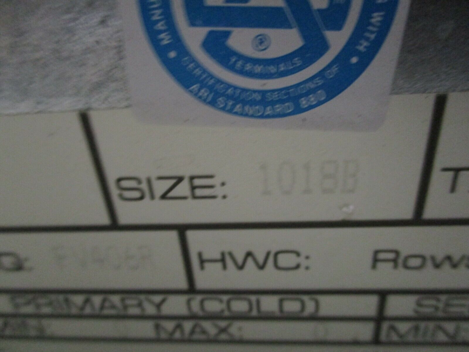 Enviro-Tec Direct Drive Blower 9608-00401 6KW 277V 1Ph 60Hz Steps: 3 Used