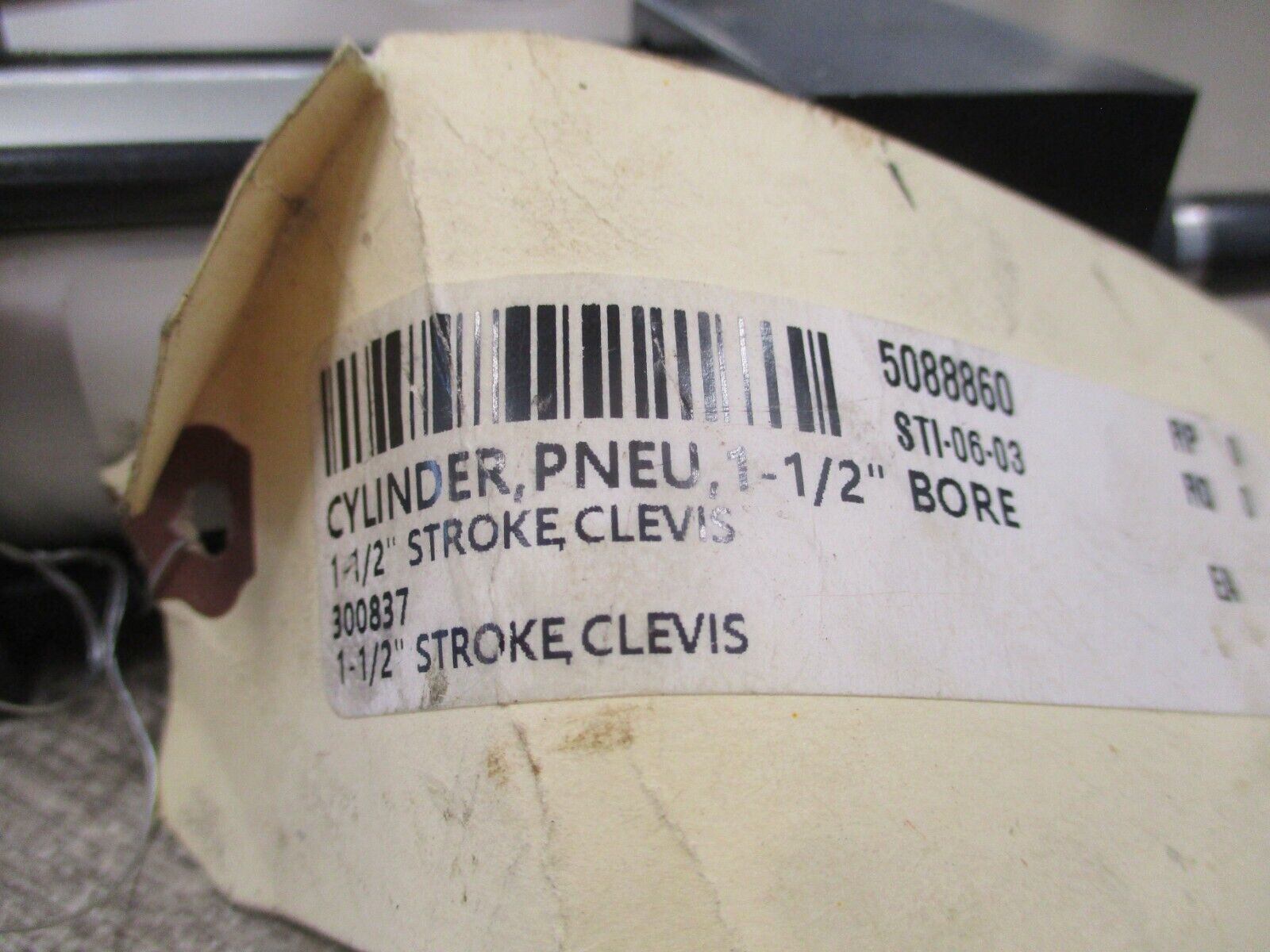 Bimba Pneumatic Air Cylinder CYL-9459508 250 PSI *No Box* New Surplus