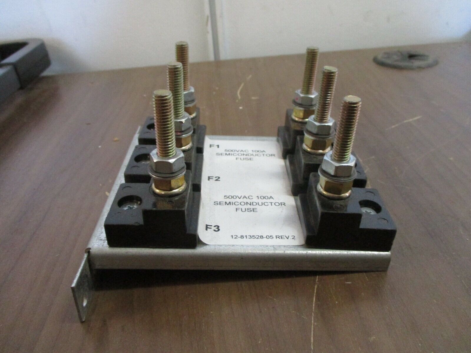 Misc. Brand Fuse Block 12-813528-05 Rev. 2 Used