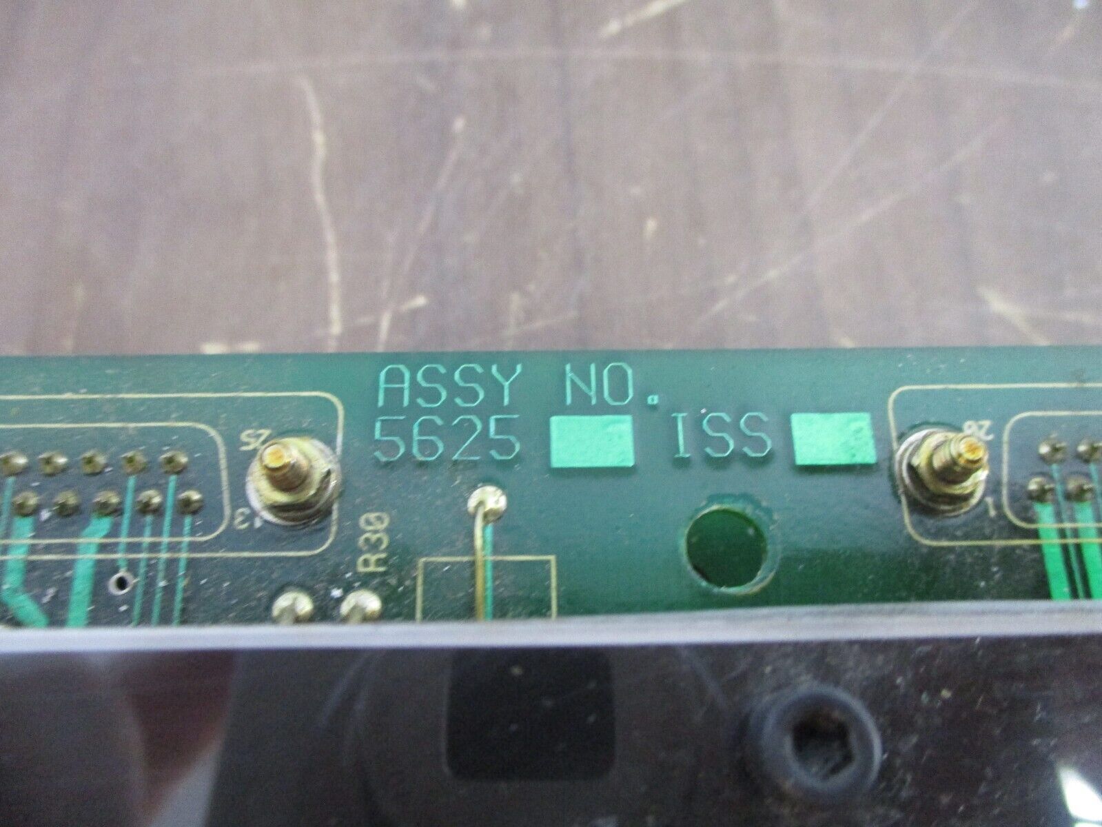 Master Control Systems Control Panel Assembly 5625 ISS Used