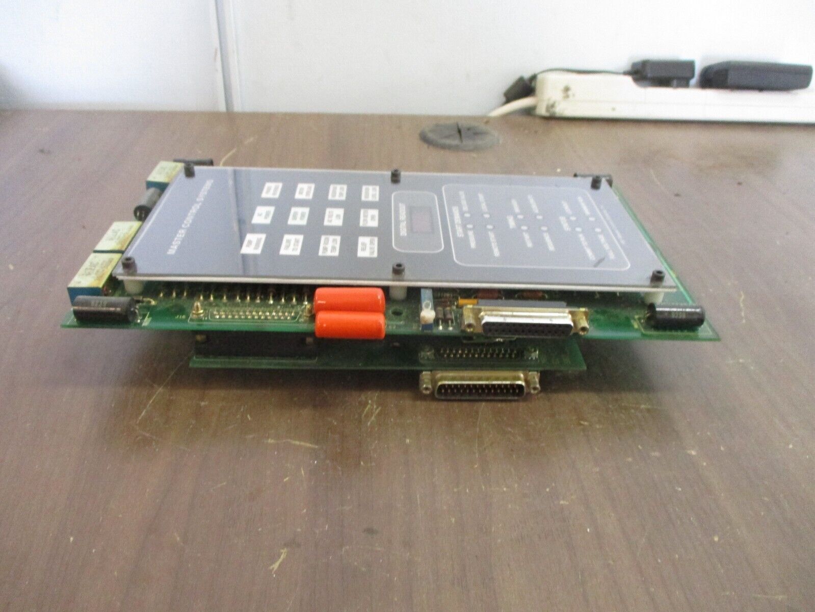 Master Control Systems Control Panel Assembly 5625 ISS Used