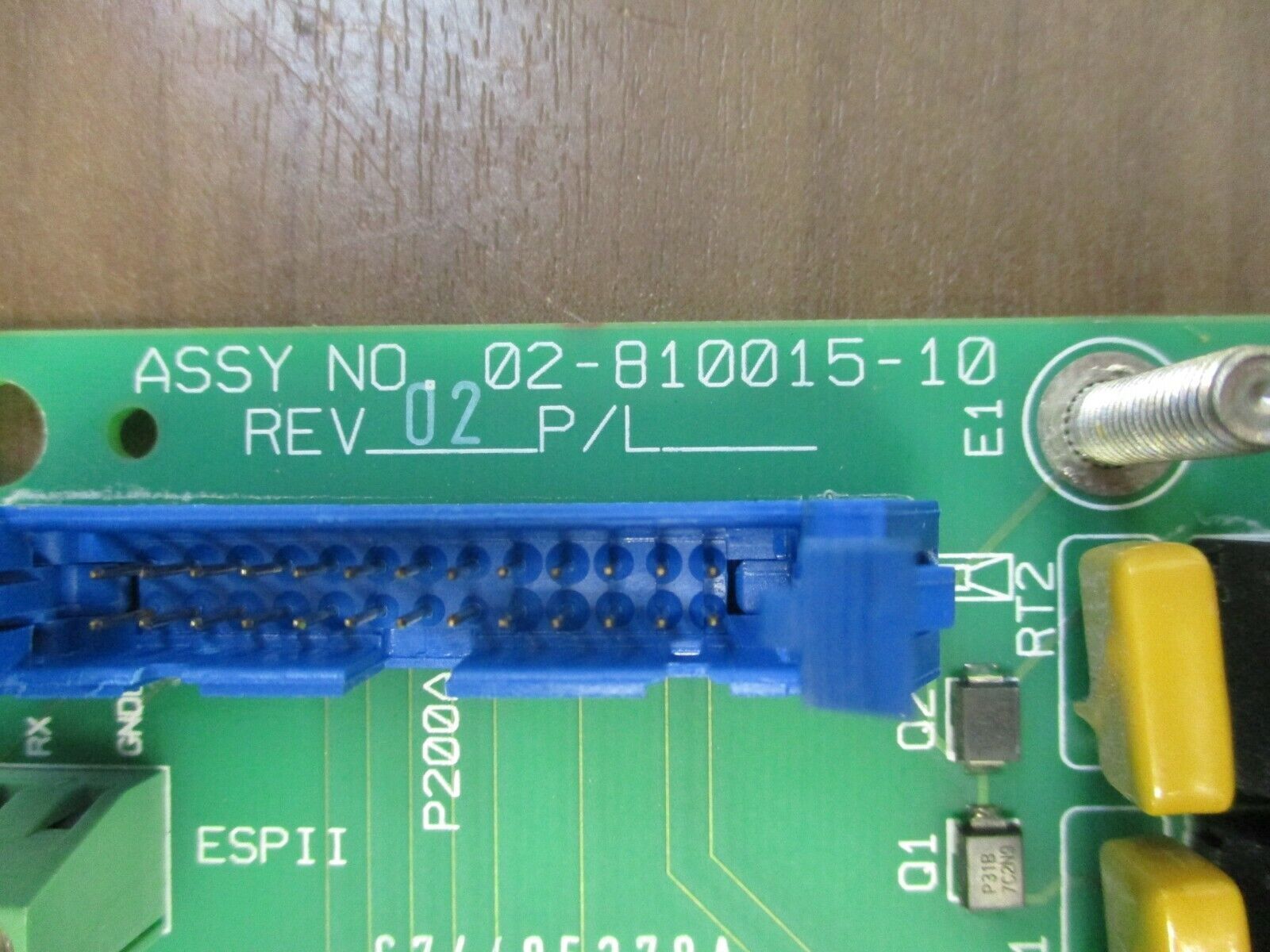 Liebert Modem Site Scan PCB 02-810015-10 Rev. 02 Used
