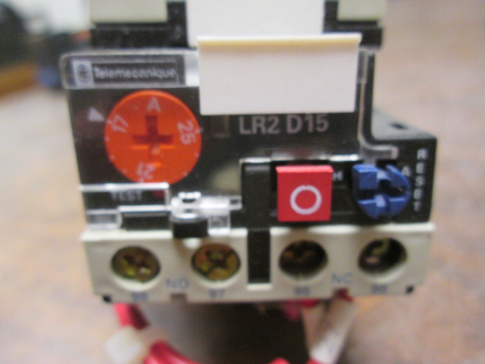 Telemecanique Solid State Overload w/ DIN Rail Adapter LR2 D1522 Trip:17-25A
