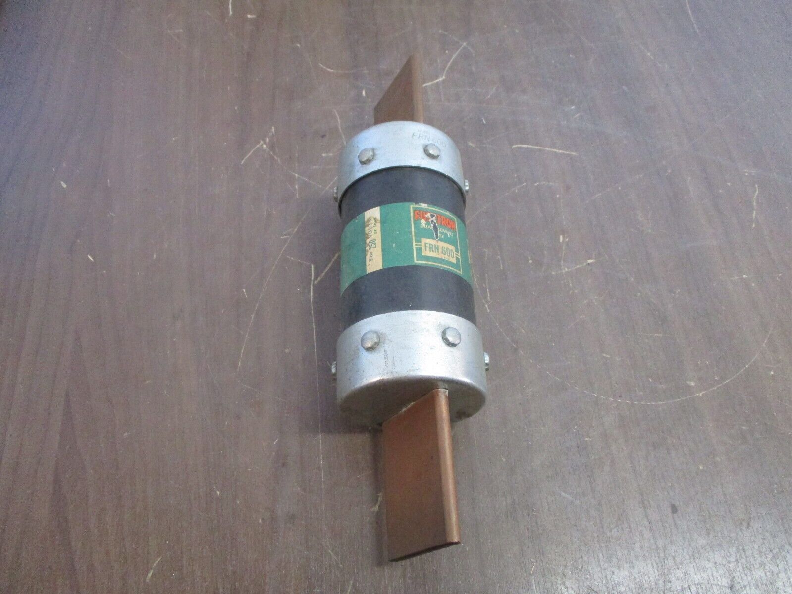 Bussmann Fusetron Fuse FRN 600 600A 250V Used