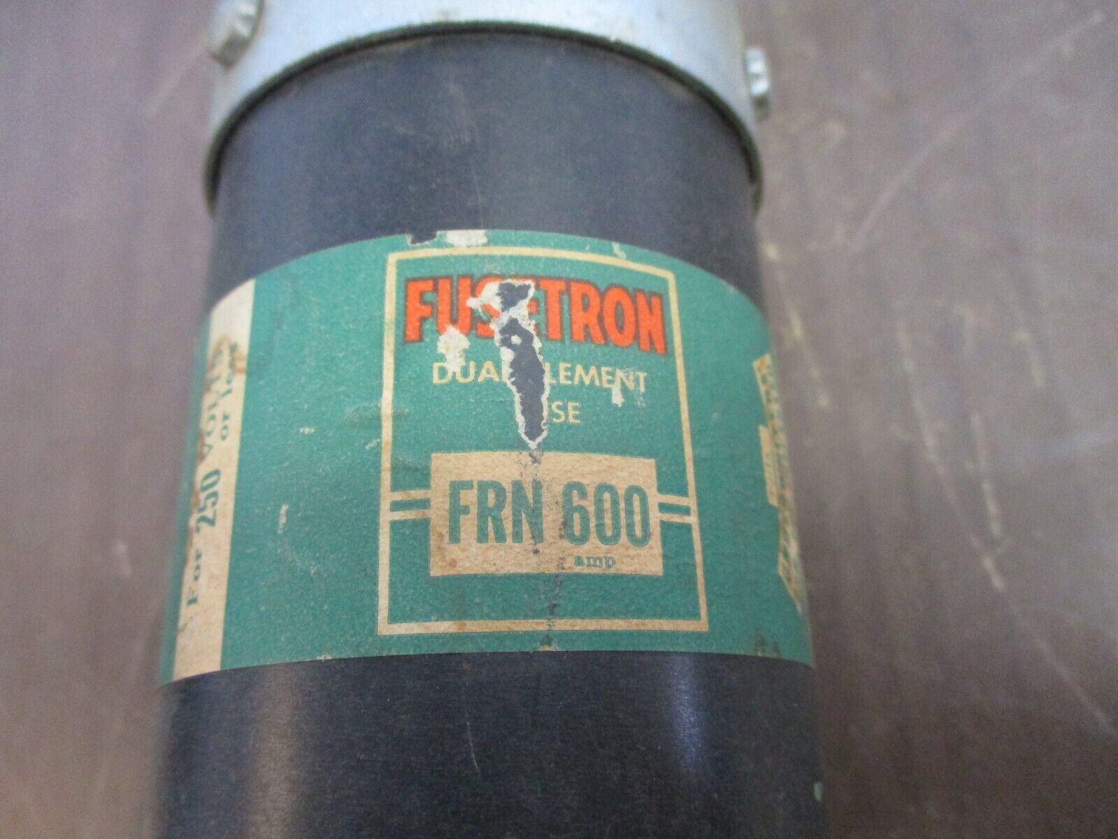 Bussmann Fusetron Fuse FRN 600 600A 250V Used