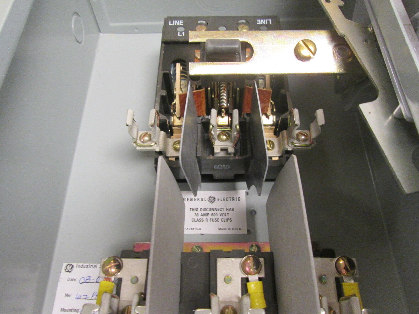 GE Size 0 Fusible Combination CR308BT04-R31AAAAA 460-480V Coil 3P New Surplus