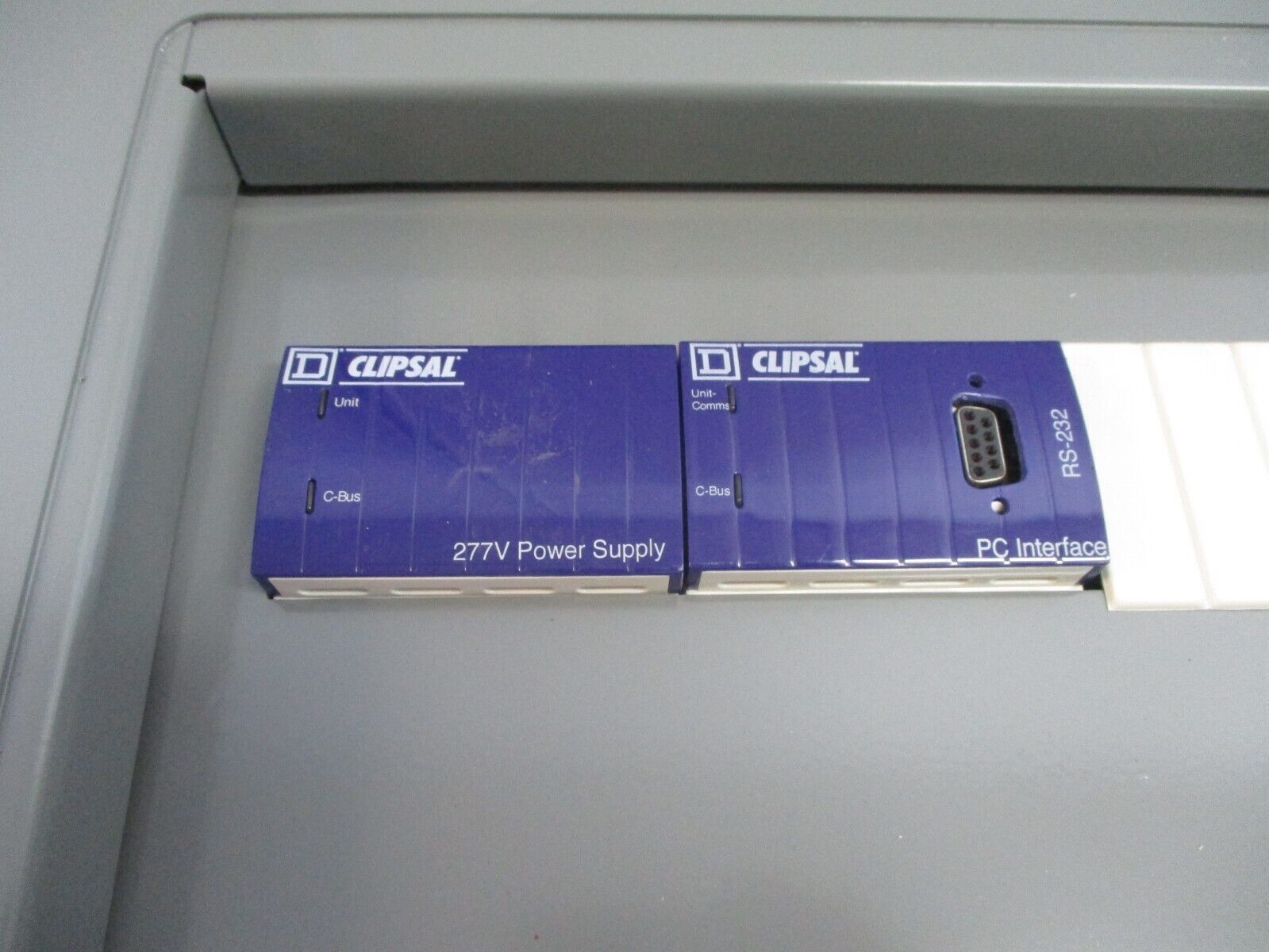 Square D Clipsal Control Panel SLC36MSSG Used