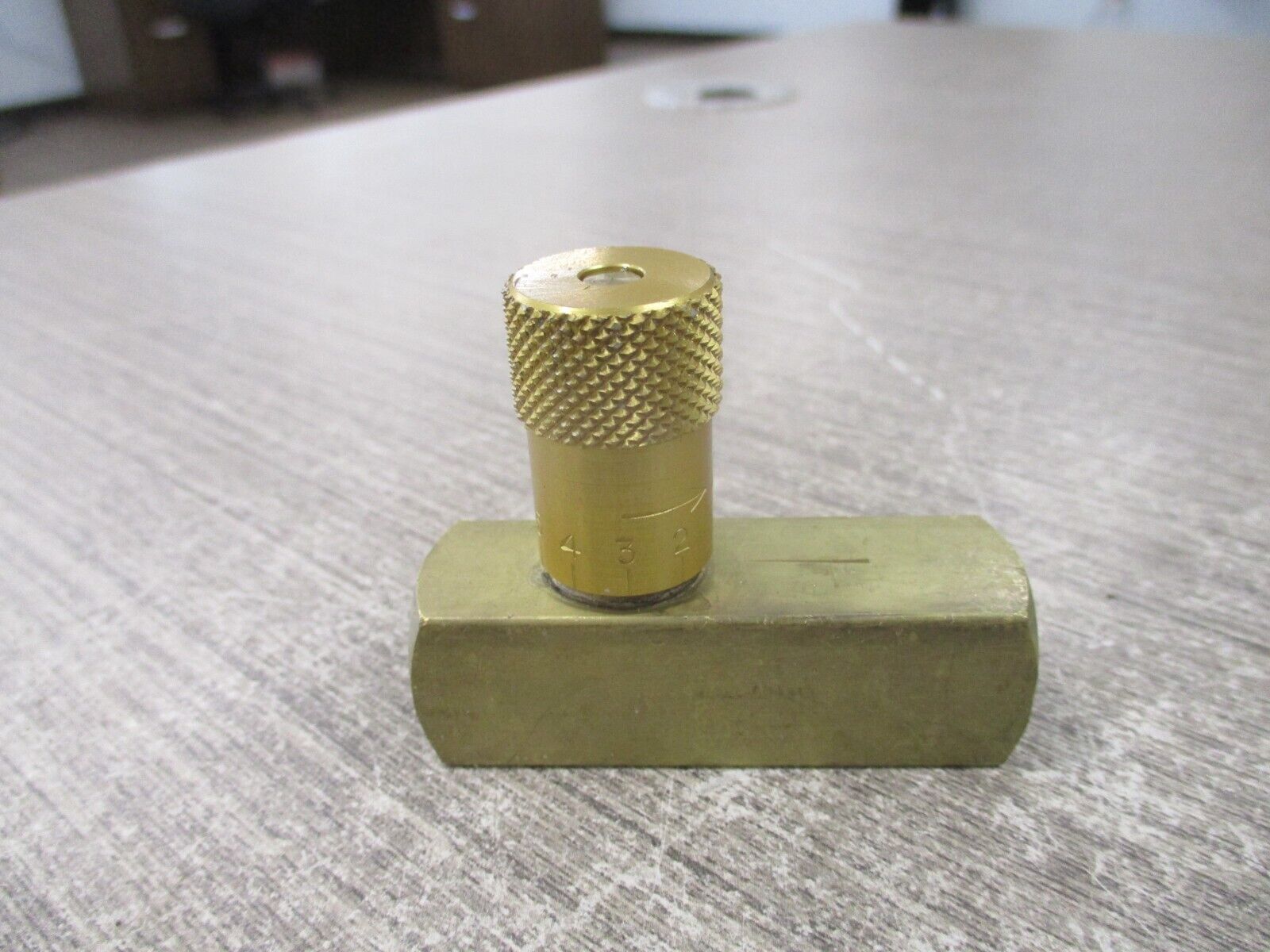 Deltrol Easy Read Flow Control Valve EF 20 B Used