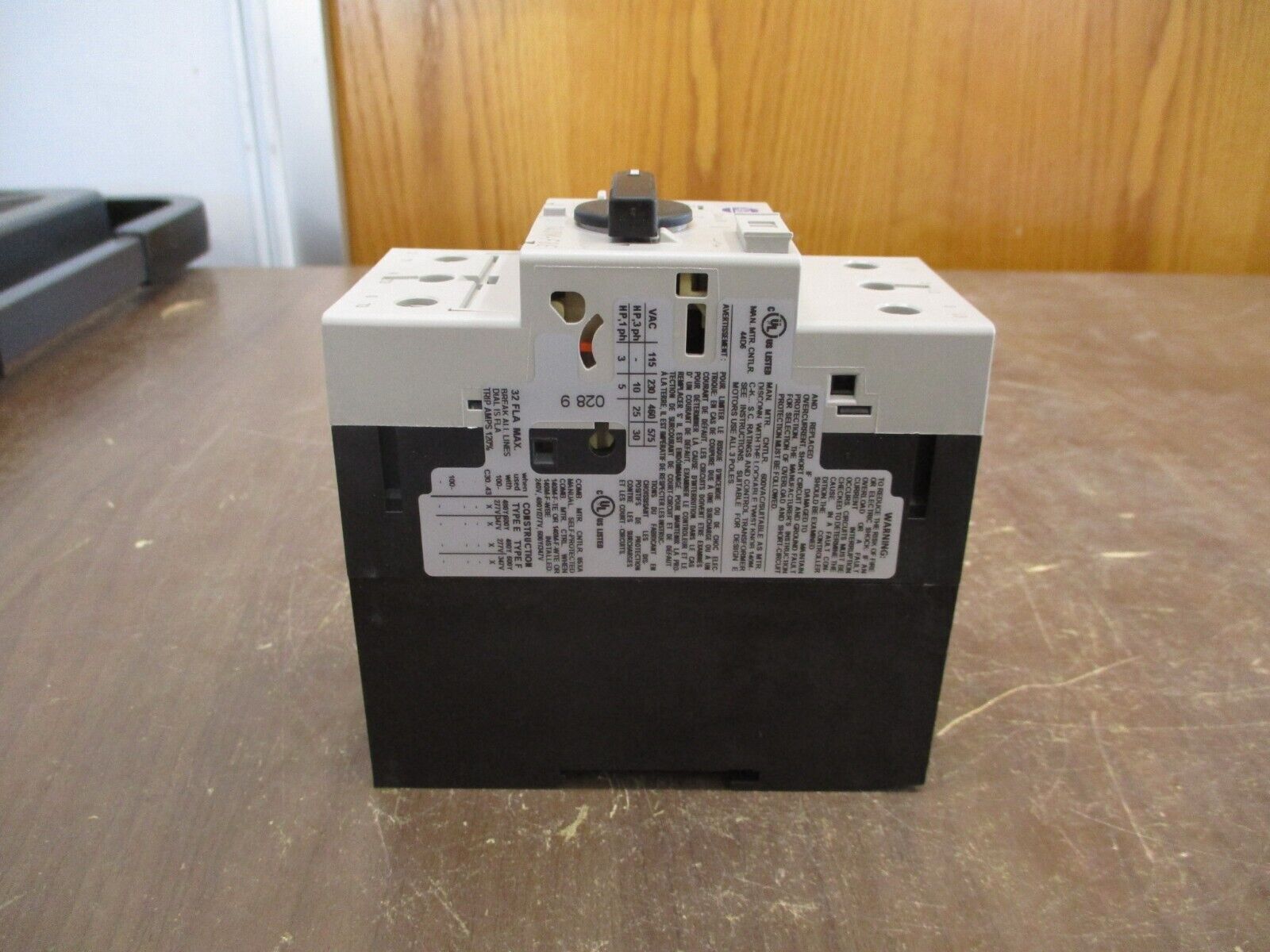 Allen-Bradley Motor Protector 140M-F8E-C32 Ser. C Trip: 23-32A New Surplus