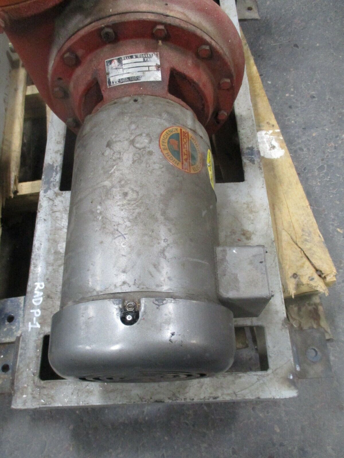 Bell & Gossett 1531 Pump 3RB-BF 5HP 1800RPM 208-230/460V Used