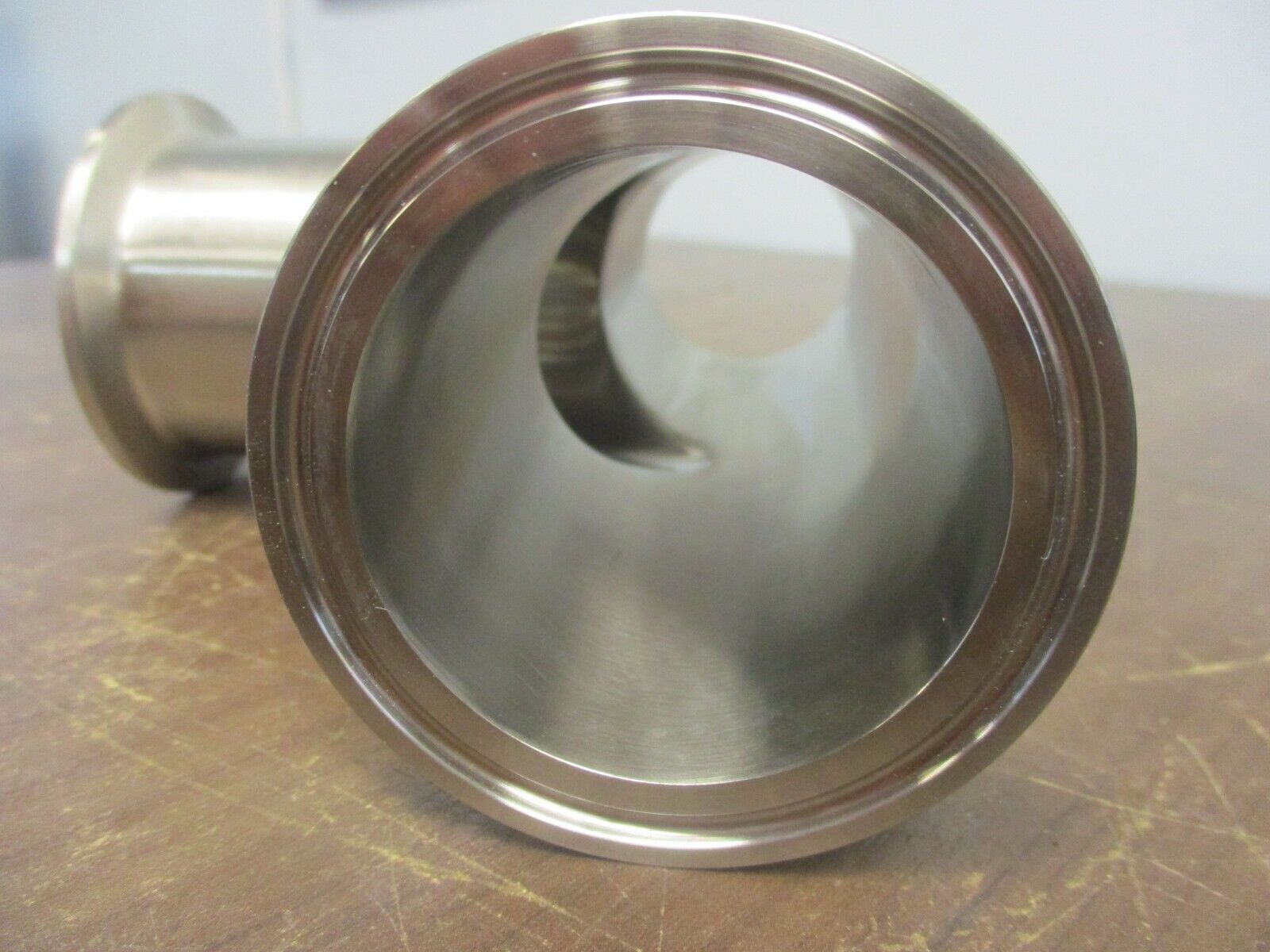 Dixon Stainless Steel Sanitary Tee B7MP-R200 (3) 2" Ends Used