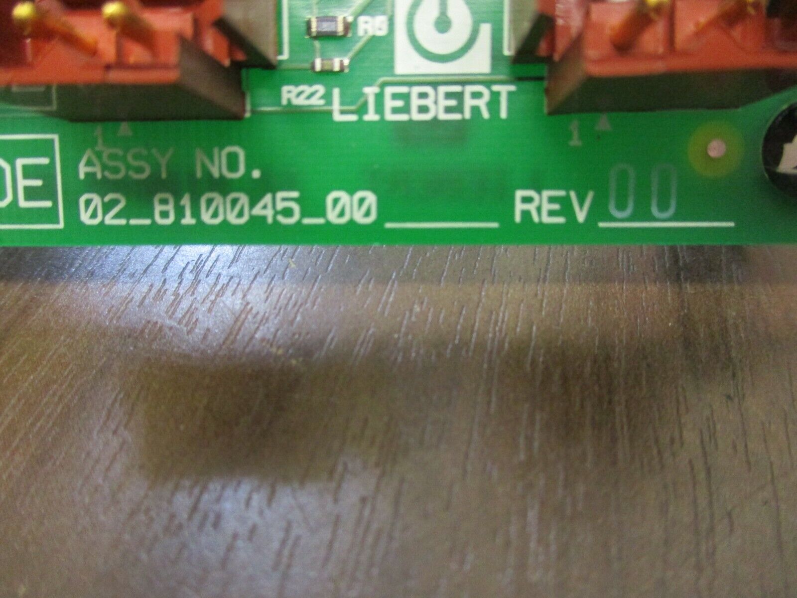 Liebert PCB 02-810045-00 Rev. 00 Used