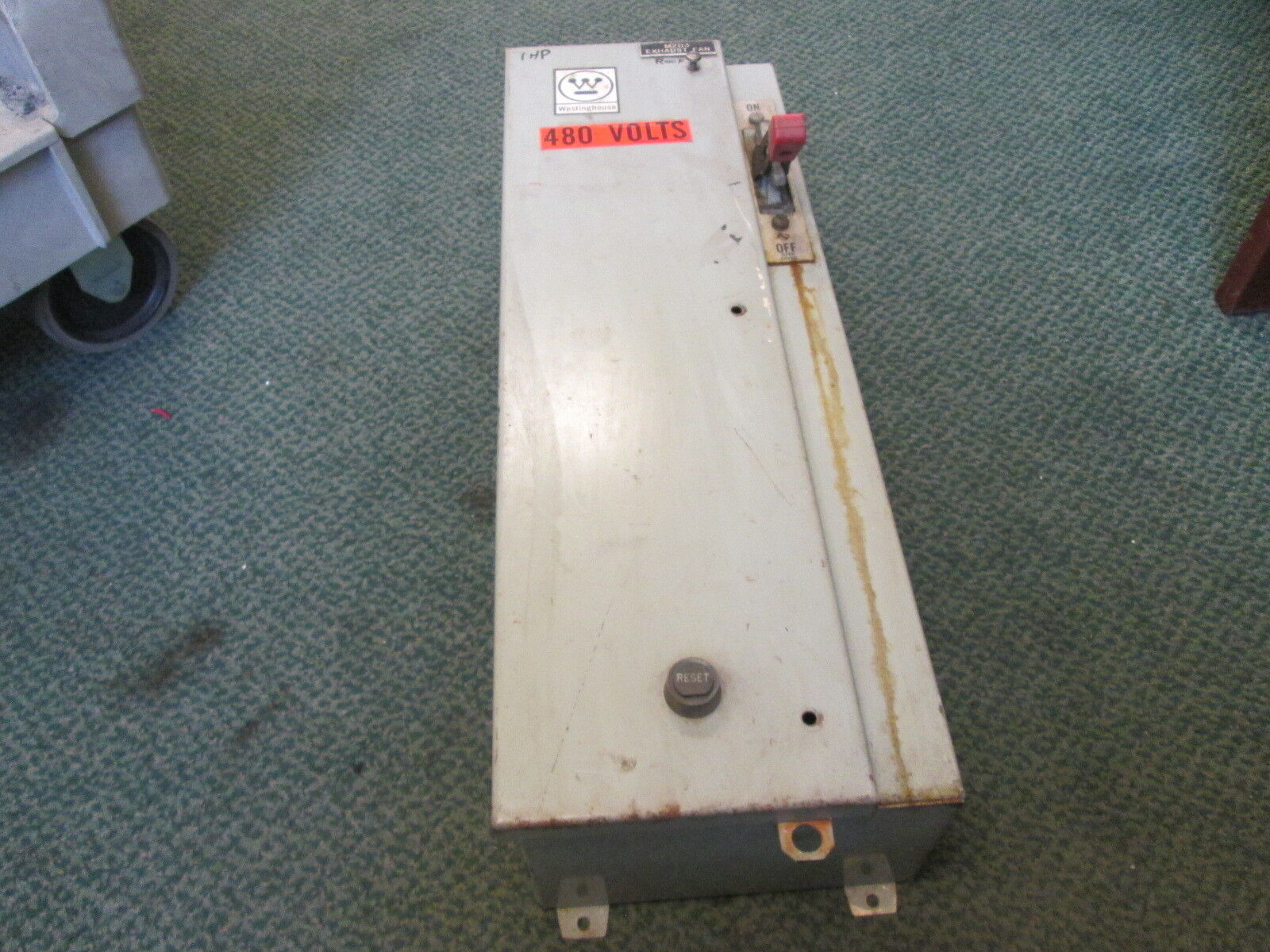 Westinghouse Breaker Size 1 Combination A206J1MUA-CJ1S 120V Coil 3Ph 3p Used