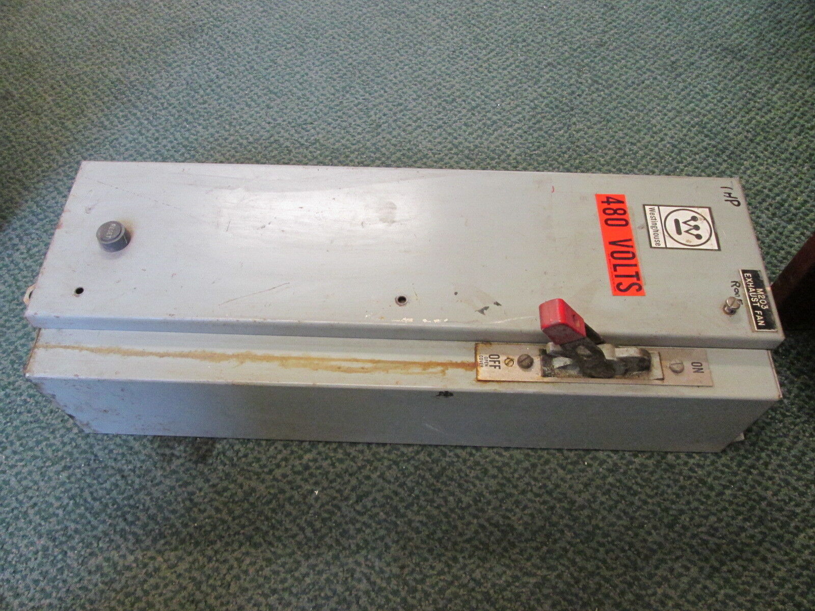 Westinghouse Breaker Size 1 Combination A206J1MUA-CJ1S 120V Coil 3Ph 3p Used