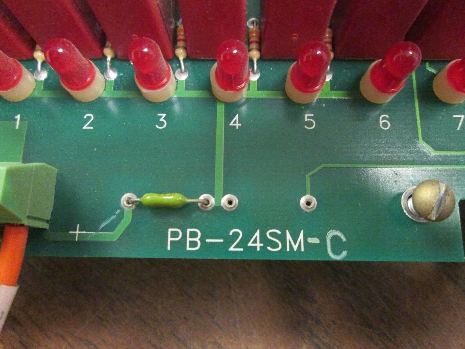 Gordos I/O Mounting Board w/ Modules PB-24SM-C Used