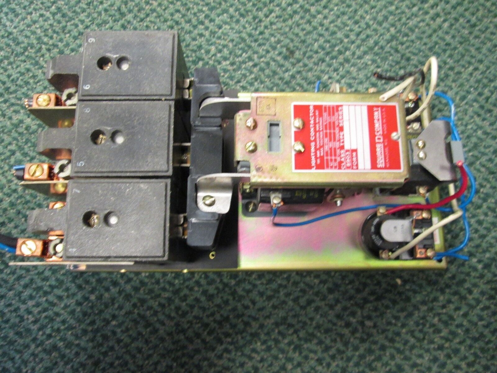 Square D Lighting Contactor 8903QG-11 100 A 480/277 V 208-220 V coil