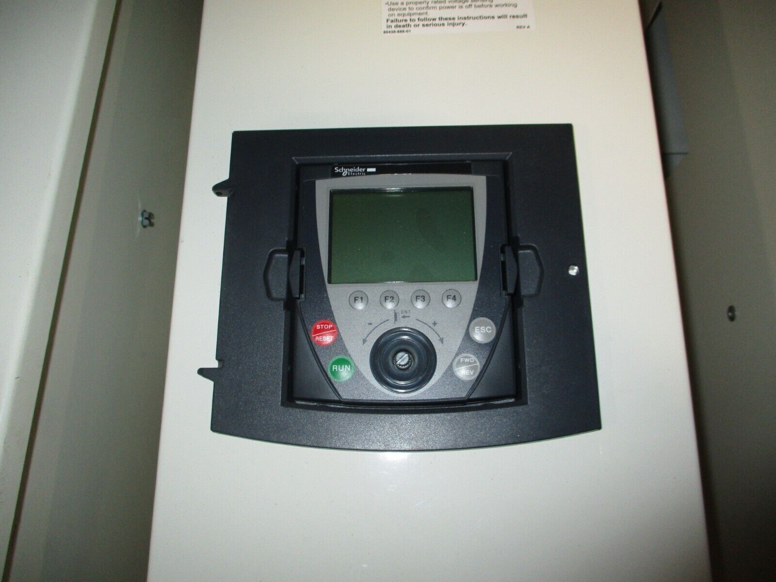 Square D ATV212 S-Flex AC Drive w/ Bypass SFD212JG4Y Ser. E 15HP 3Ph w/ Keypad
