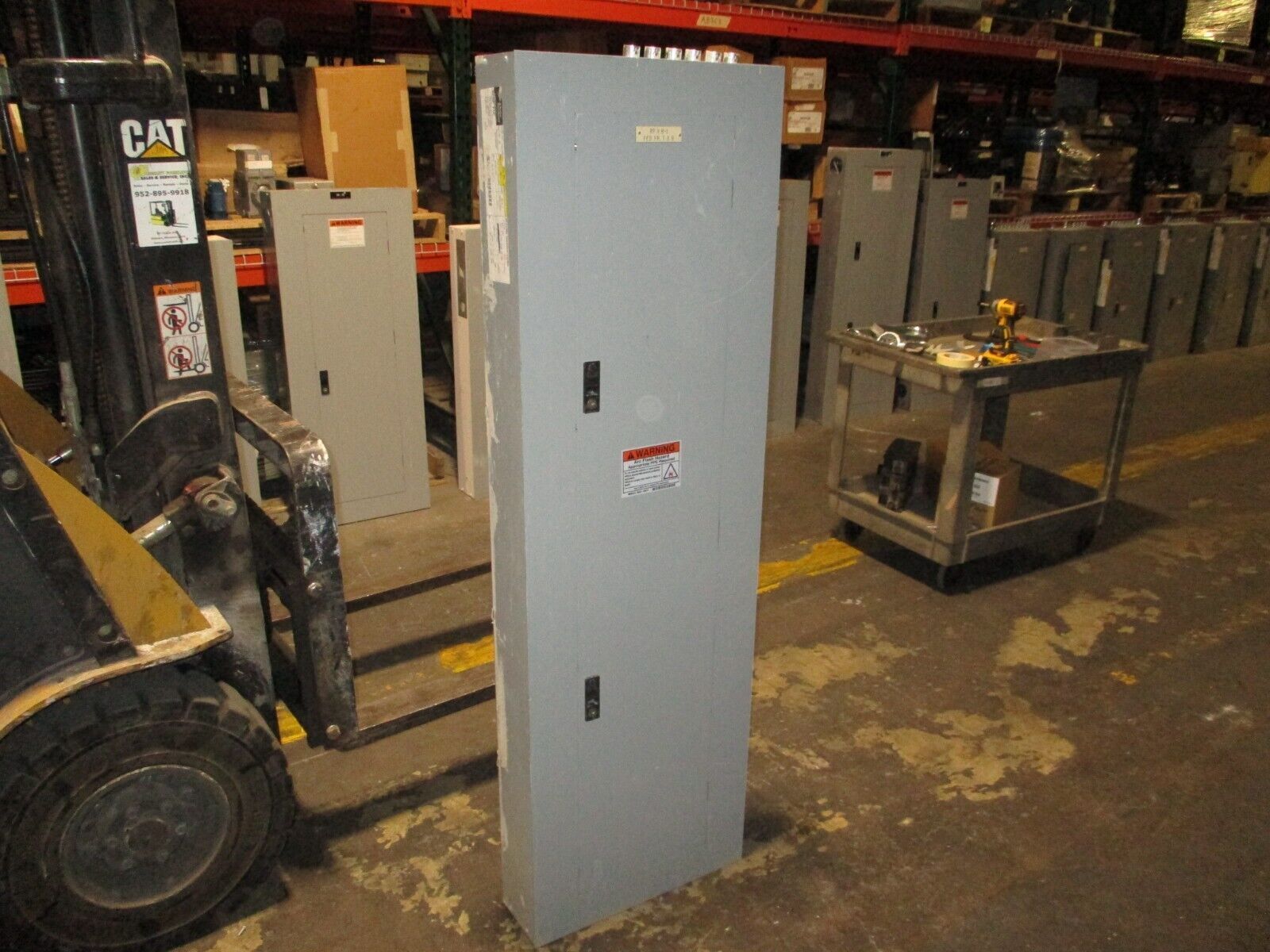GE Main Breaker Circuit Breaker Panel AQF3422CTX 225A Max, 150A Main 208/120V 3W