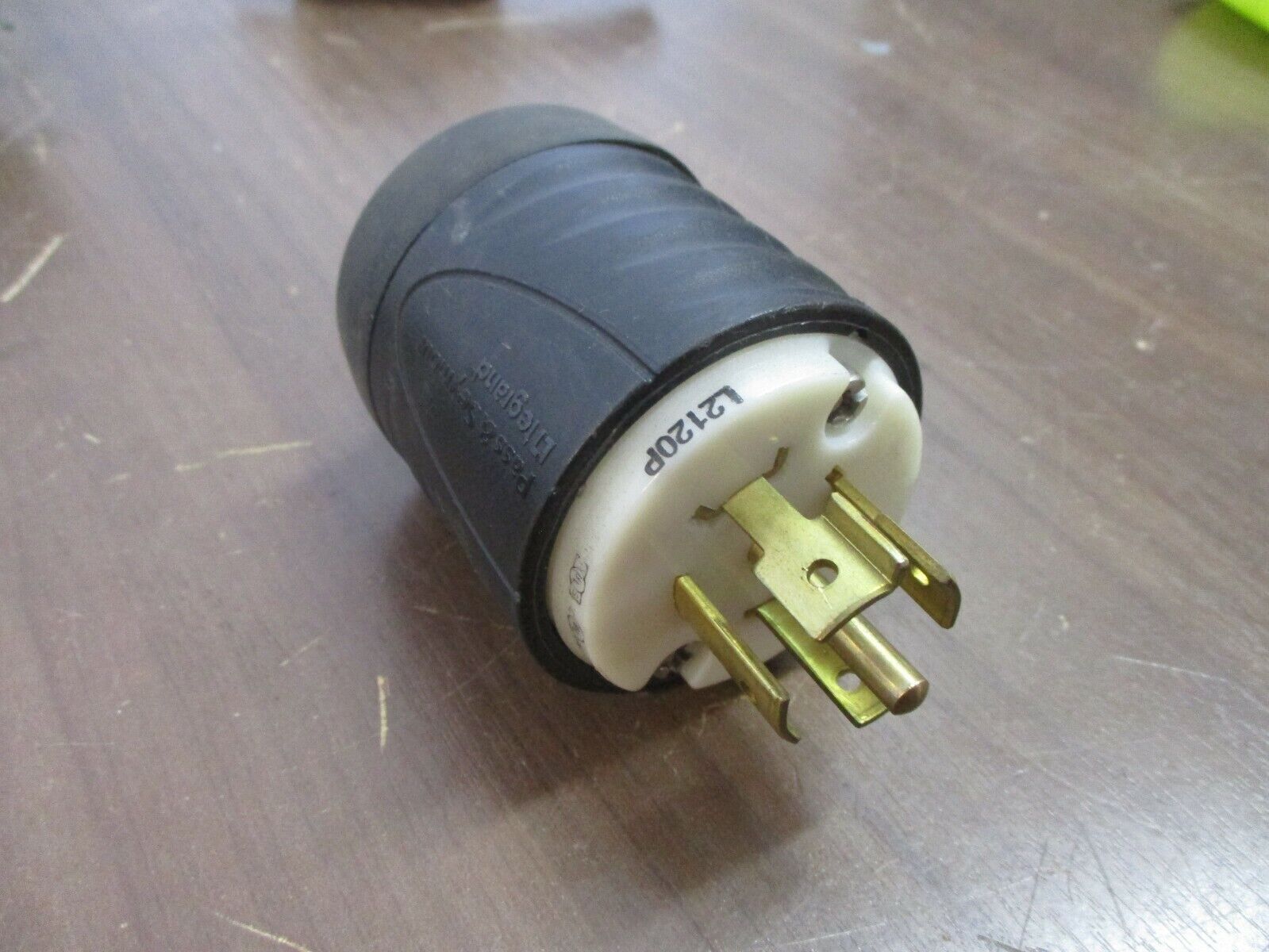Pass & Seymour Plug L2120P 20A 120/208V Used