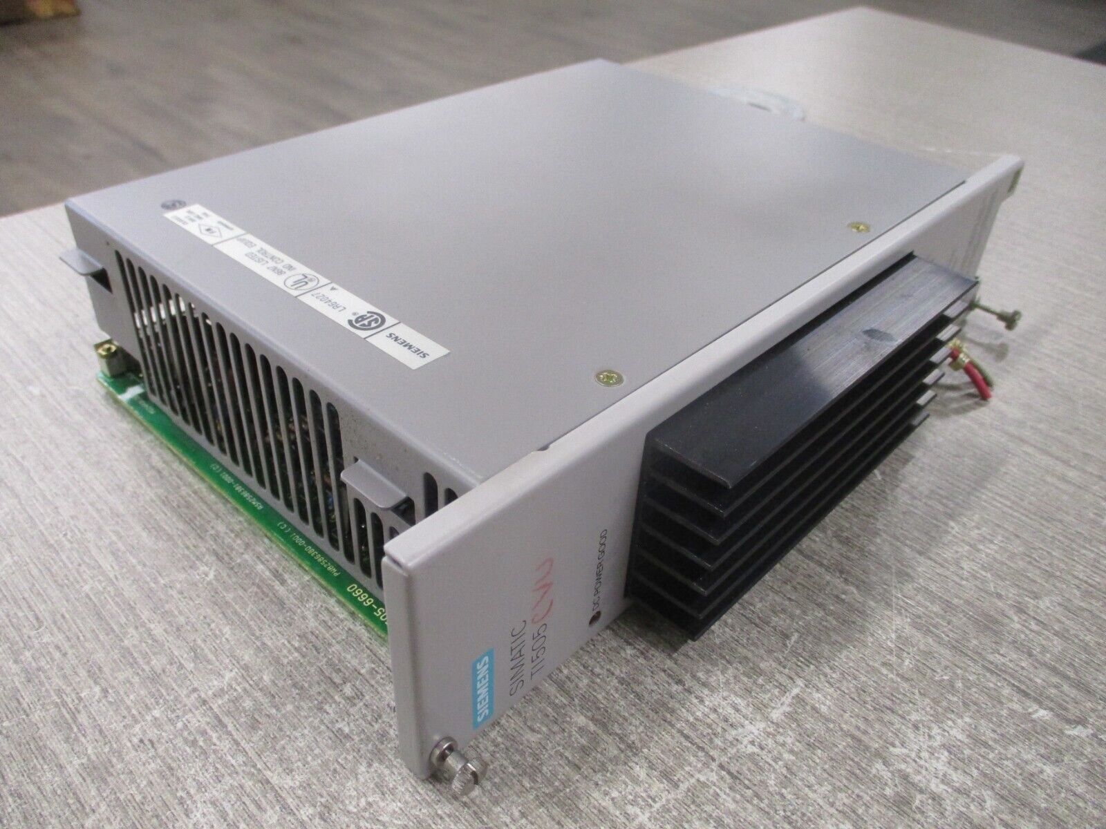Siemens Simatic TI505 Power Supply Module 505-6660 Used