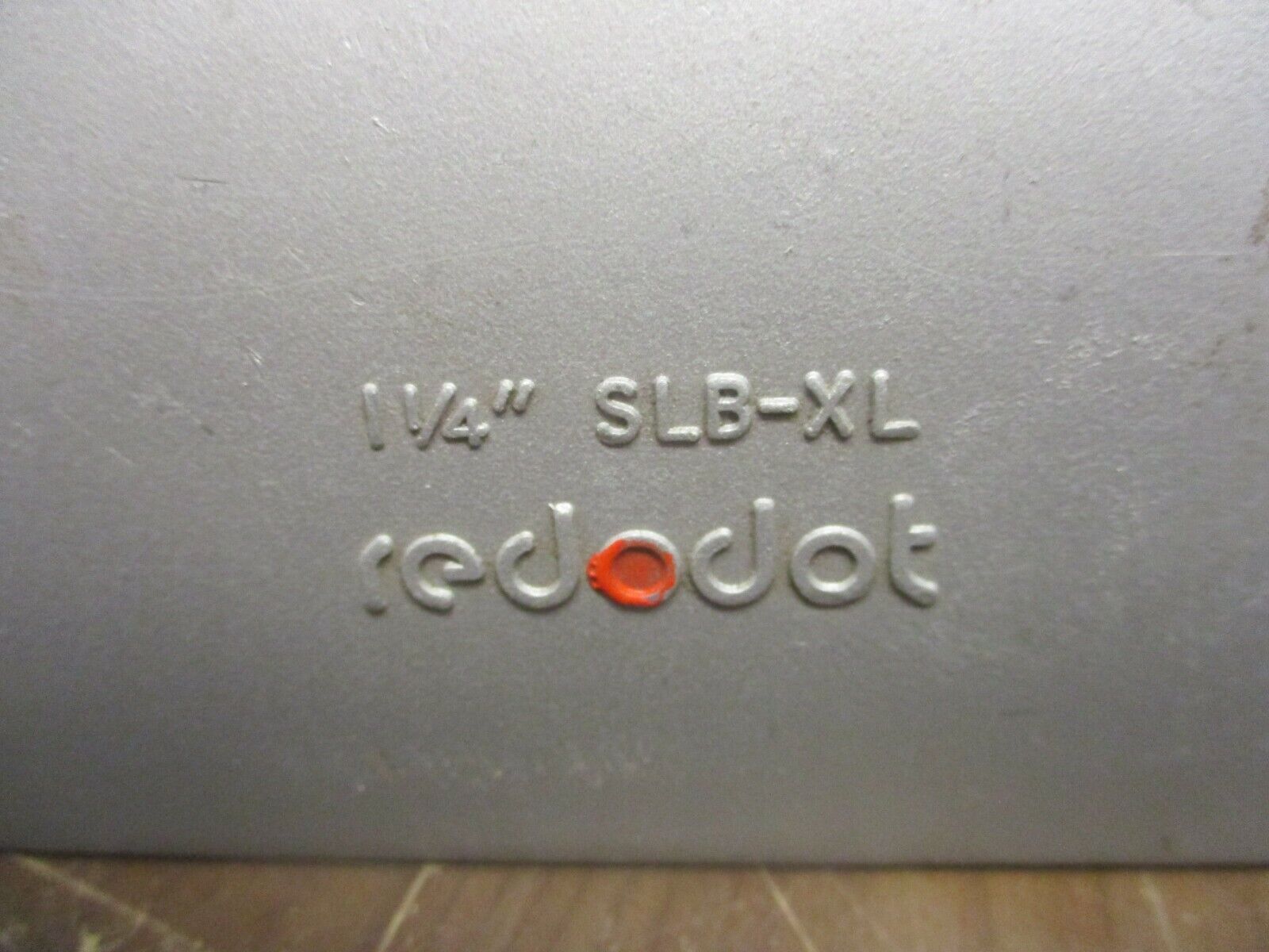 Red Dot Aluminum Conduit Body SLB-XL 1-1/4" Used