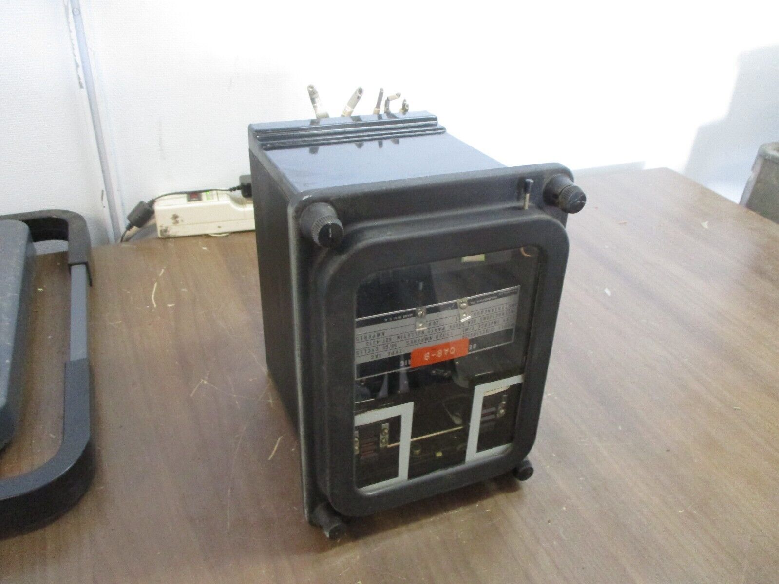 GE Type IAC Time Overcurrent Relay 12IAC53B812A Very Inverse Time 1.5-12A Used