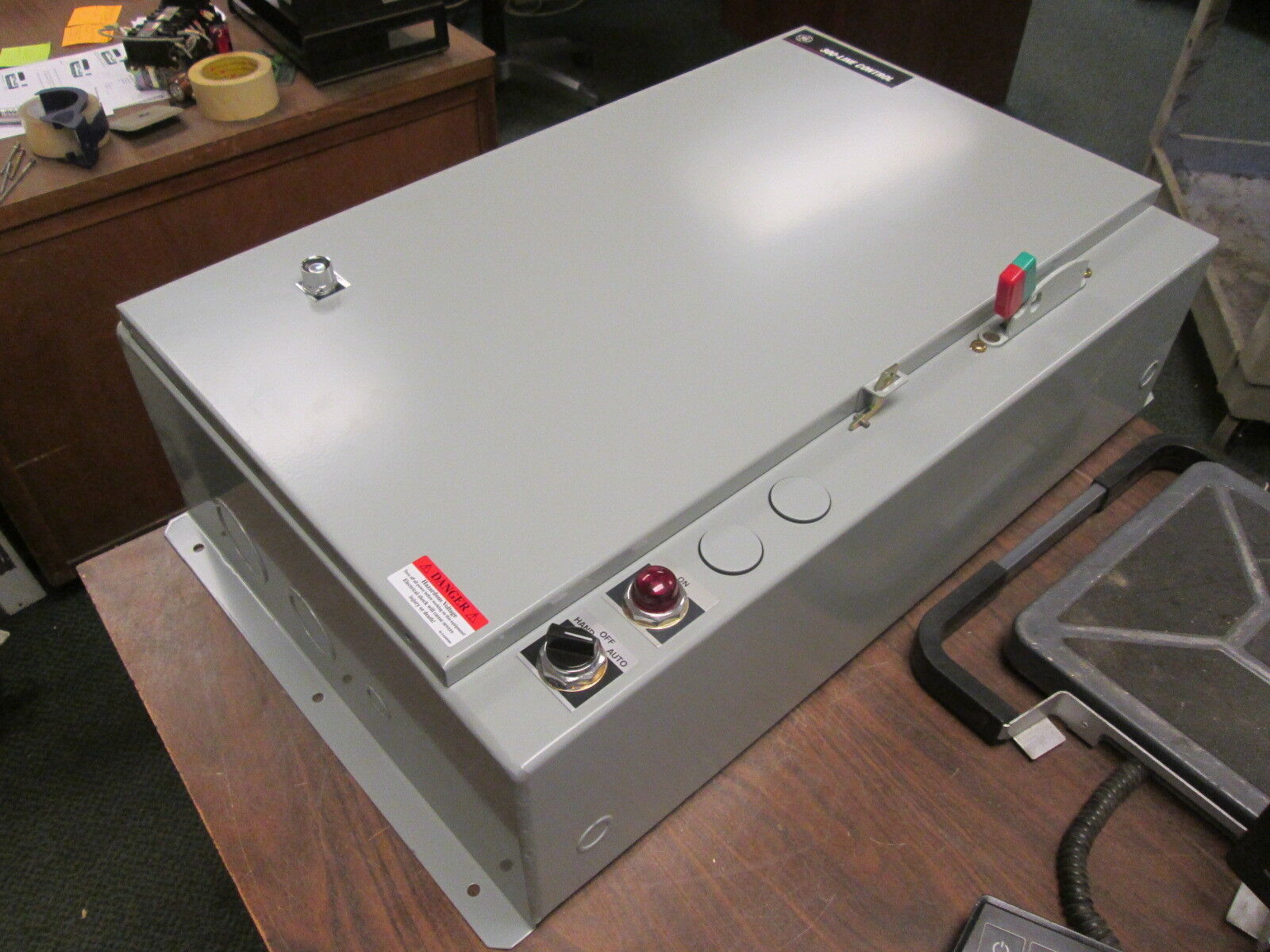 GE Fusible Size 3 Combination CR408E198RCLDALJA 90A 600V 115-120V Coil New Surpl