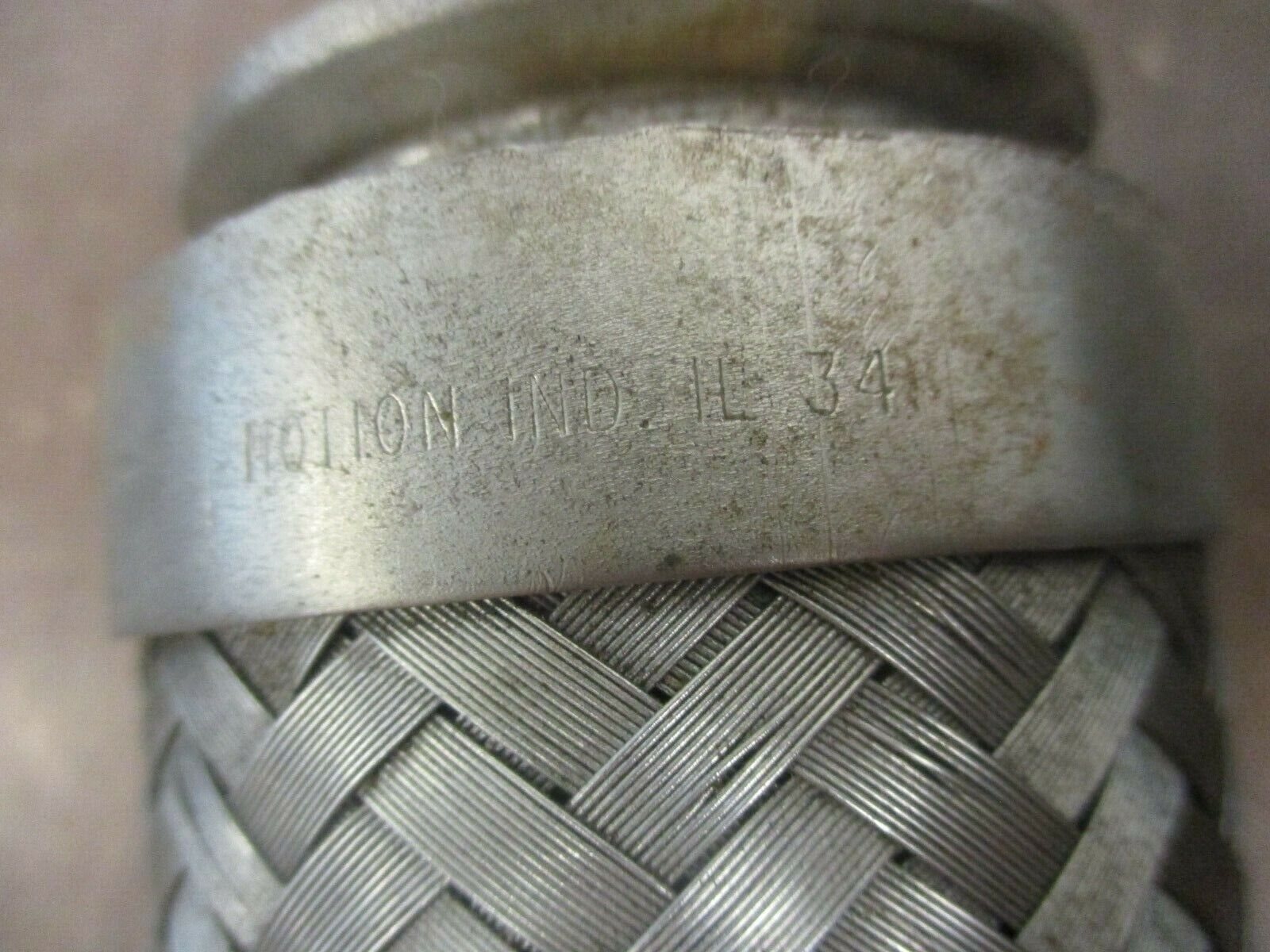 Motion Industries Stainless Steel Flexible Hose IL 34 Flexible Length: 6" Used