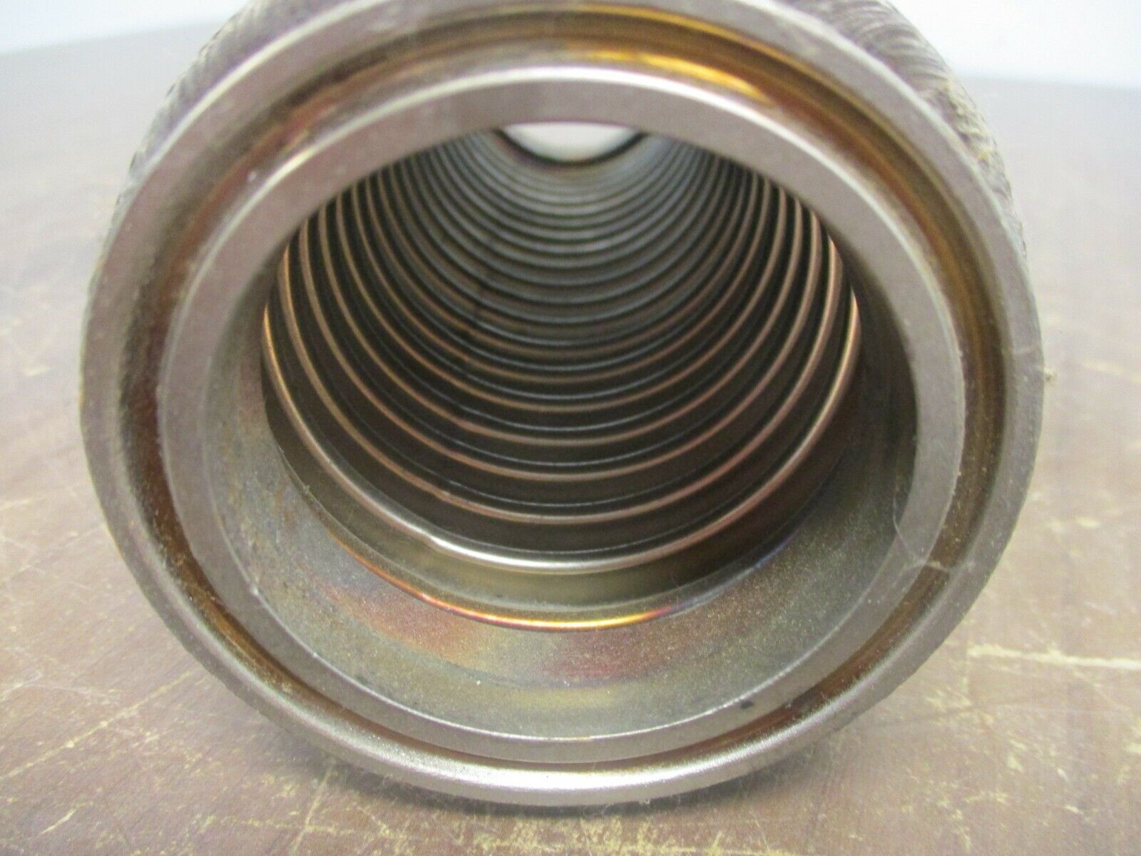 Motion Industries Stainless Steel Flexible Hose IL 34 Flexible Length: 6" Used