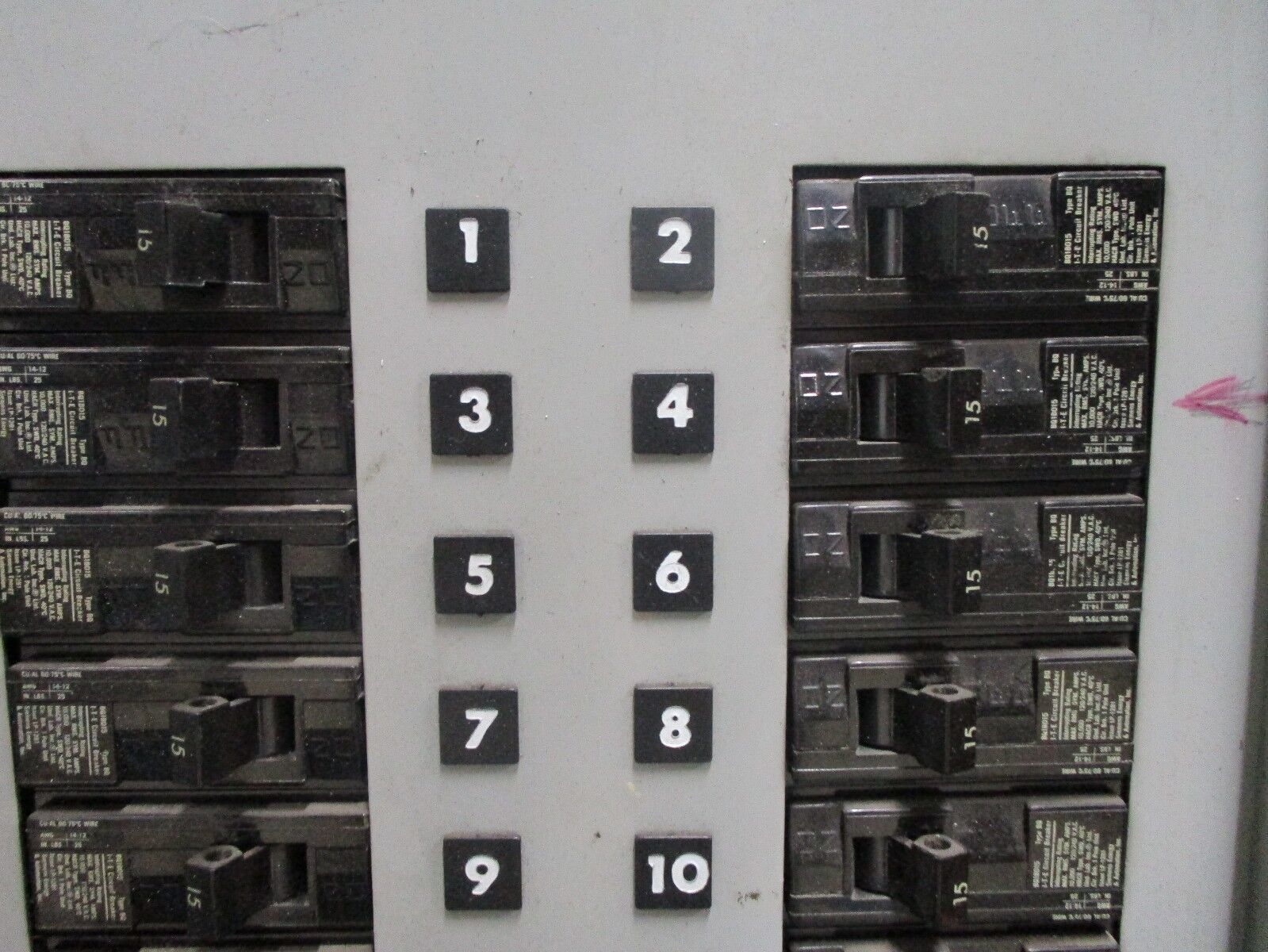 Siemens Main Breaker Circuit Breaker Panel BG42MB4225STM 225A Main 42-Slot Used