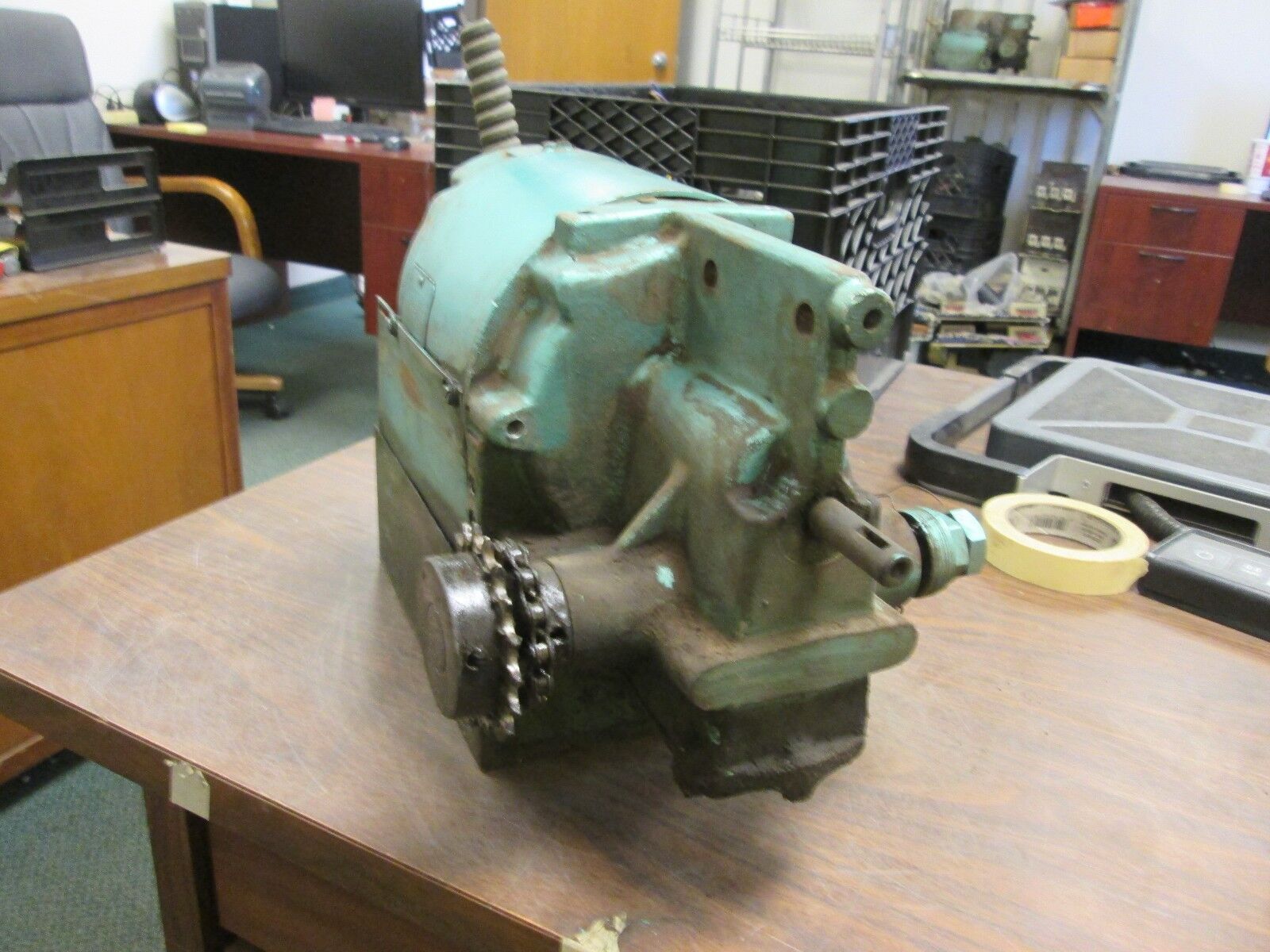 Crawford Door Company Door Motor CT-20 1/3HP 1725RPM 115V 6.6A 60Hz Used