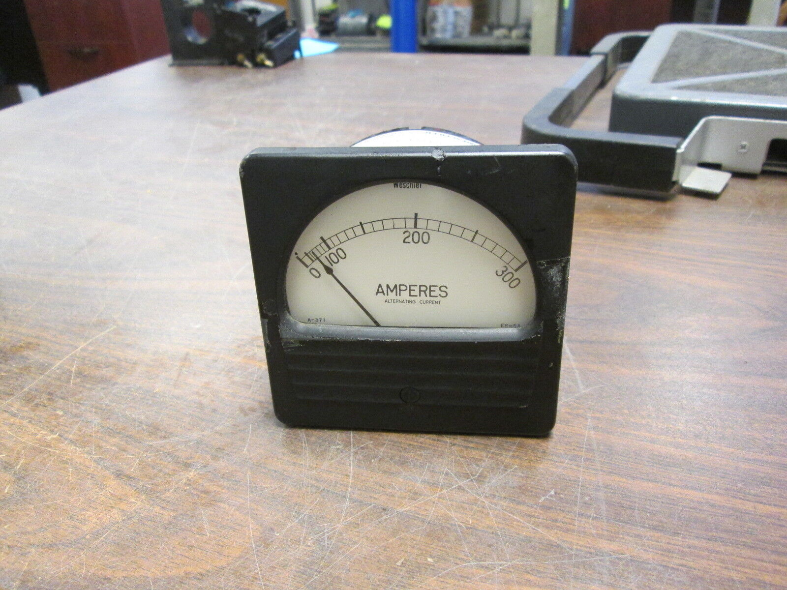 Weschler Electric AC Ammeter 291B292A18/RA371ACA Range:0-300A Used