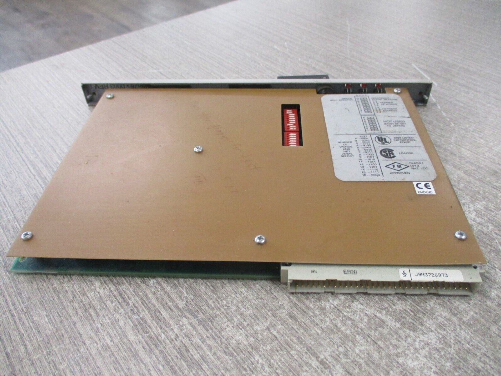 Siemens Peerlink Communications Module 505-7354 Used