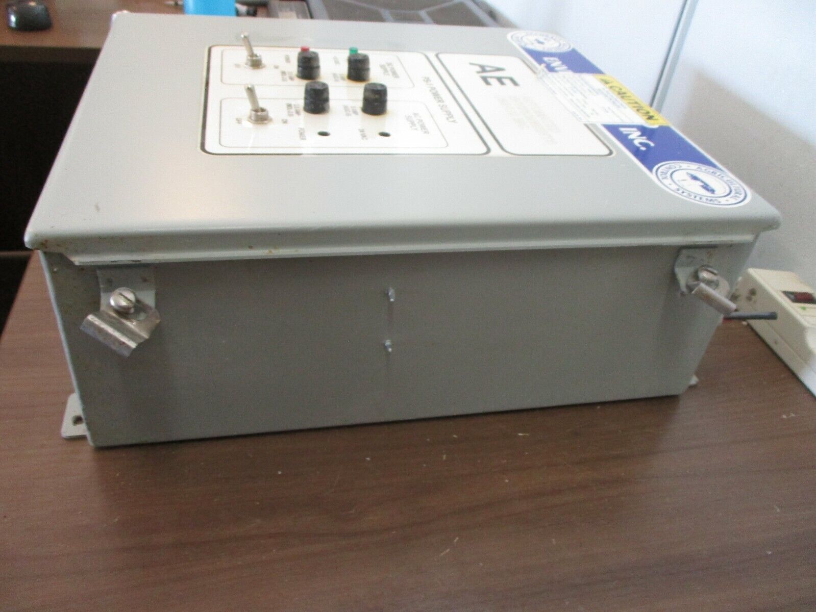 Automated Environments, Inc. Power Supply PS-1 Type 12 Enclosure Used