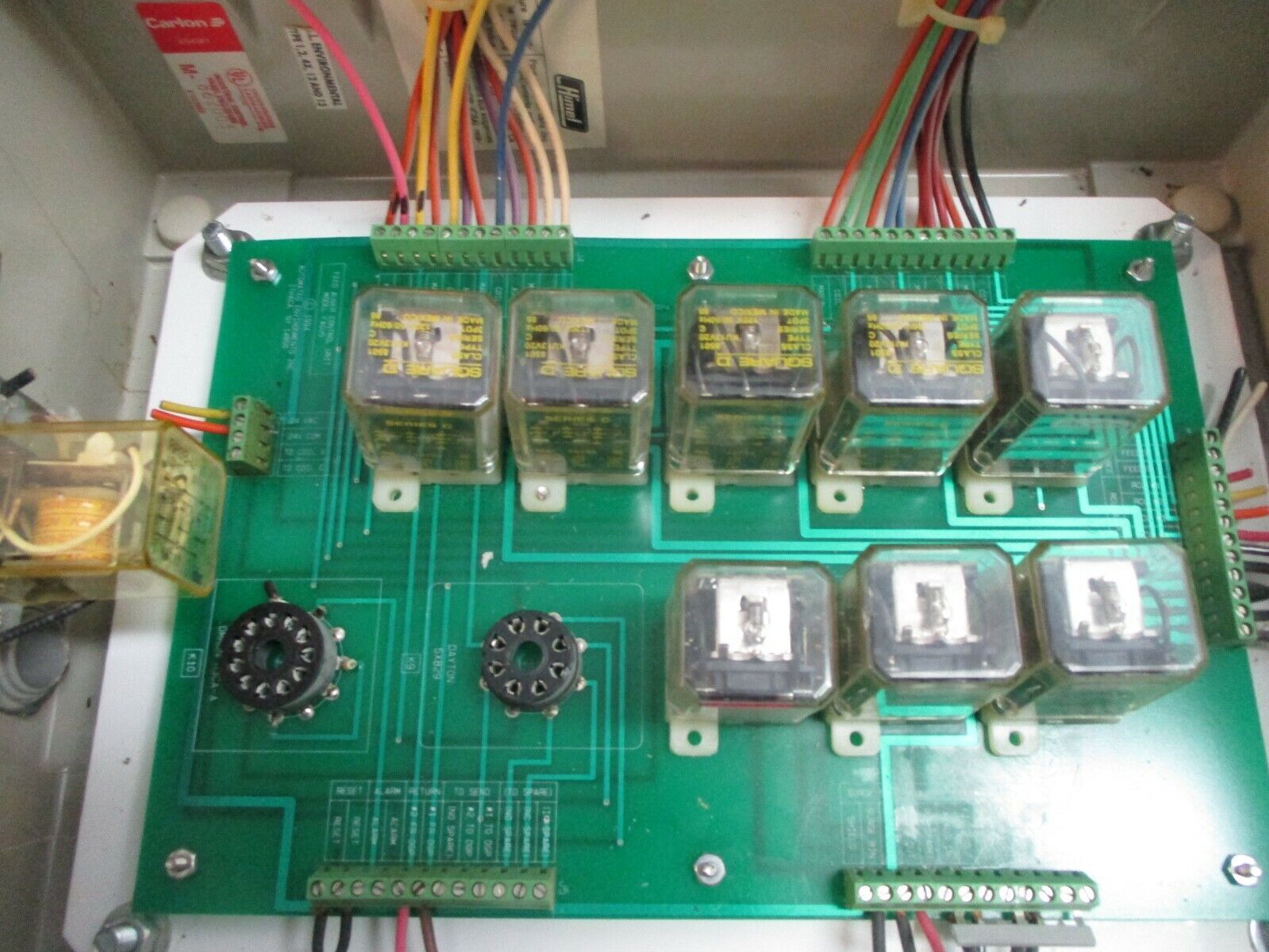 Automated Environments, Inc. Feed Auger Relay Control Unit FACU-8 Used