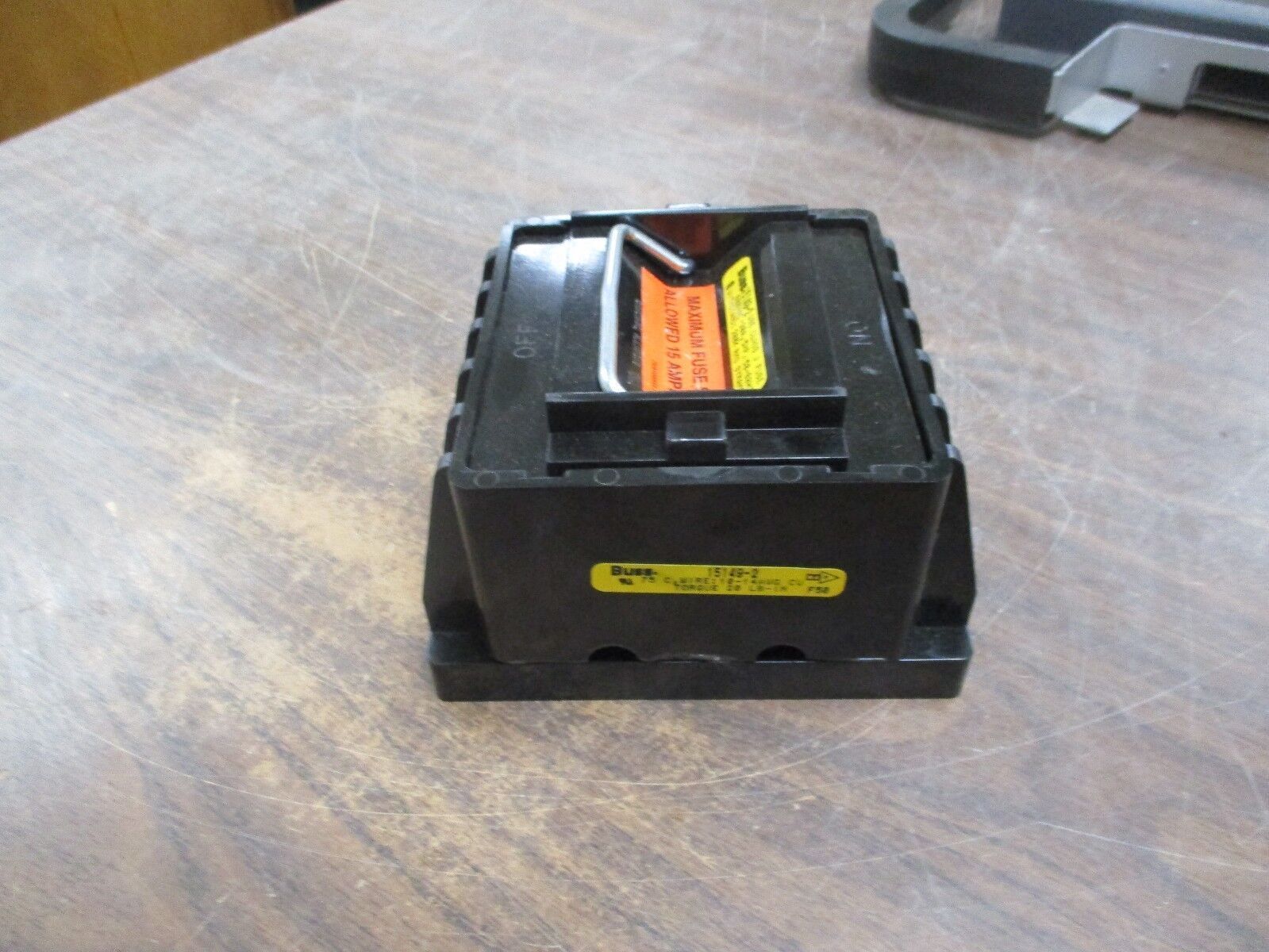 Buss Fuse Pullout Switch 15149-2 30A 600V 50-60Hz Used