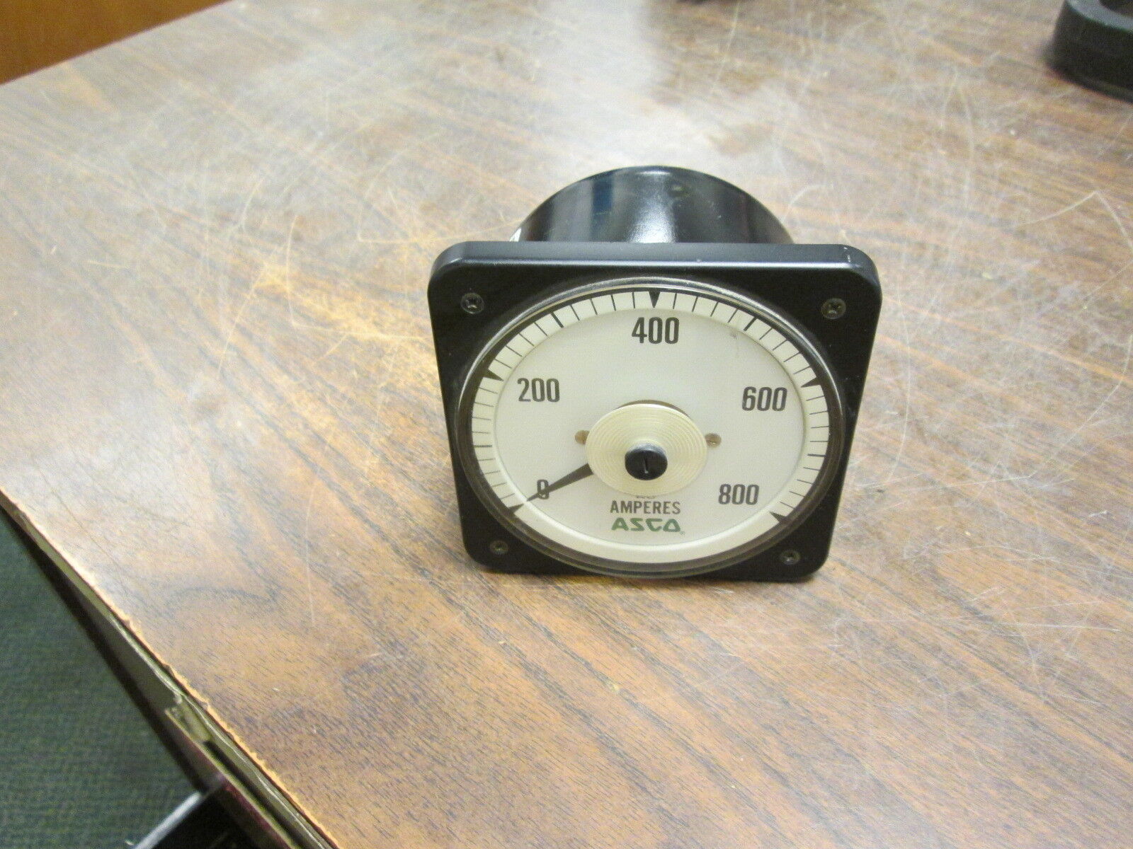 ASCO Type BLS AC Amp Meter 491942-009 Range: 0-800A Used