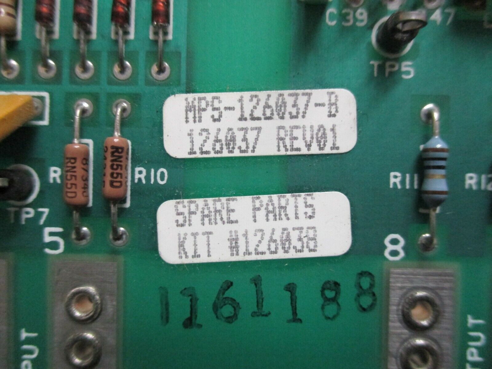 Allen-Bradley Isolator Board MPS-126037-B Used