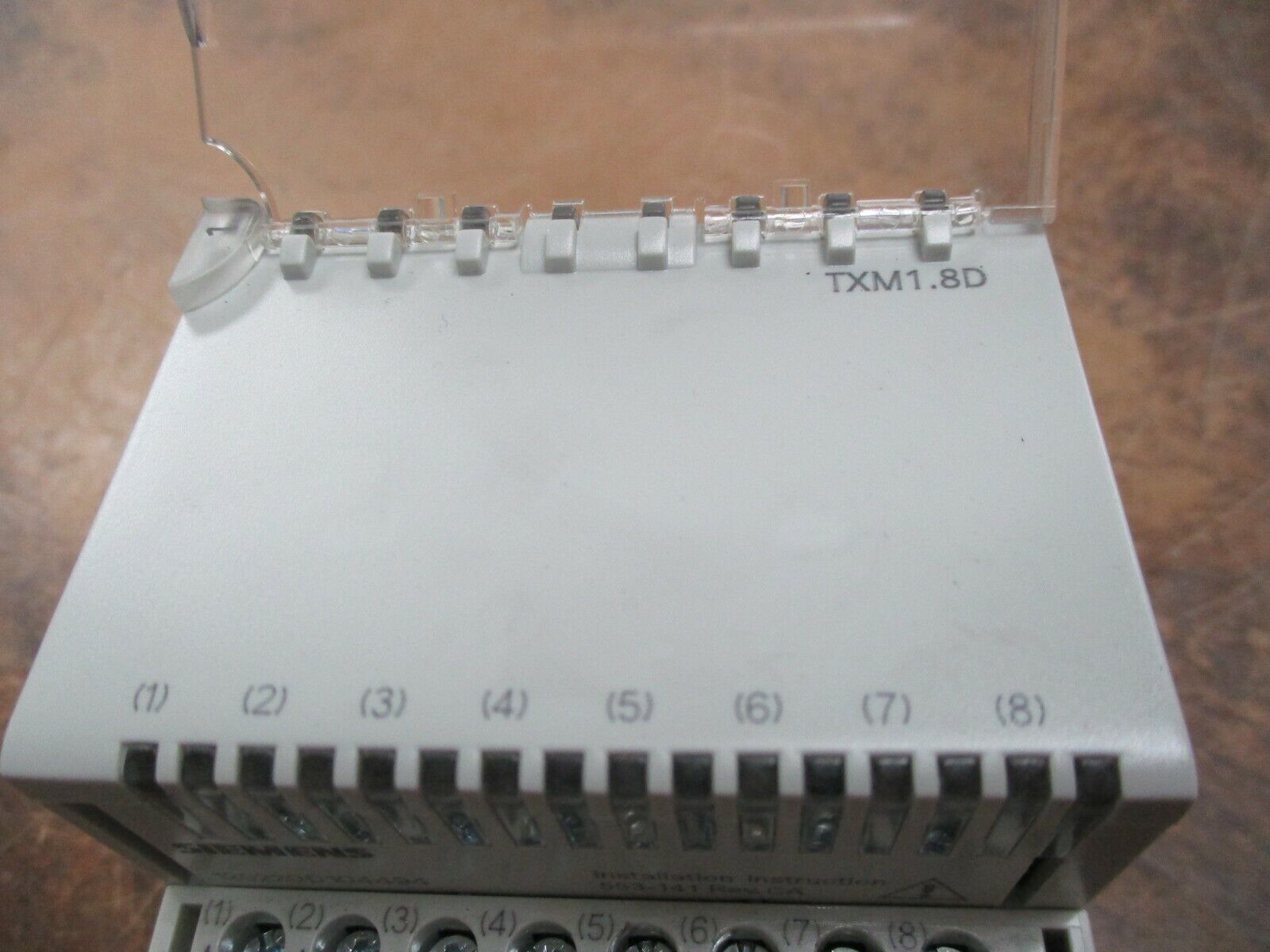 Siemens TX-I/O Digital Input Module TXM1.8D Type F, EM Subassembly Used
