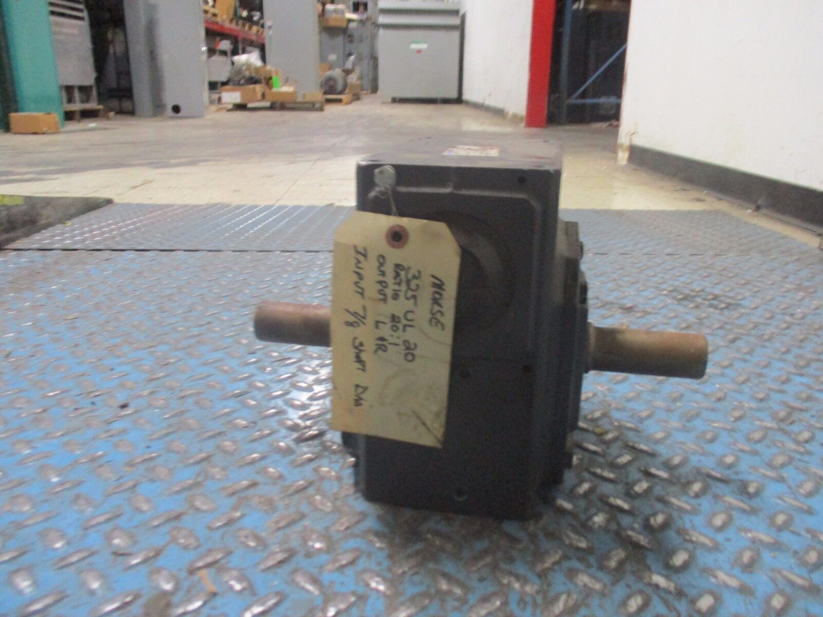 Morse Raider Reducer 325ULR20 Ratio 20:1 3.72 Hp In 2325 In-Lb Torque Out Used