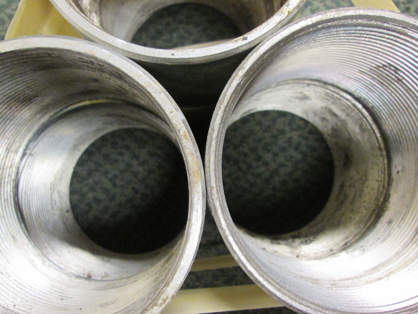 Misc. Brand Steel Couplings Size 4" Lot of 6 New Surplus