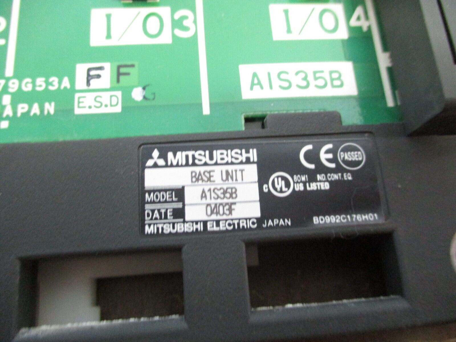 Mitsubishi Base Unit A1535B Used