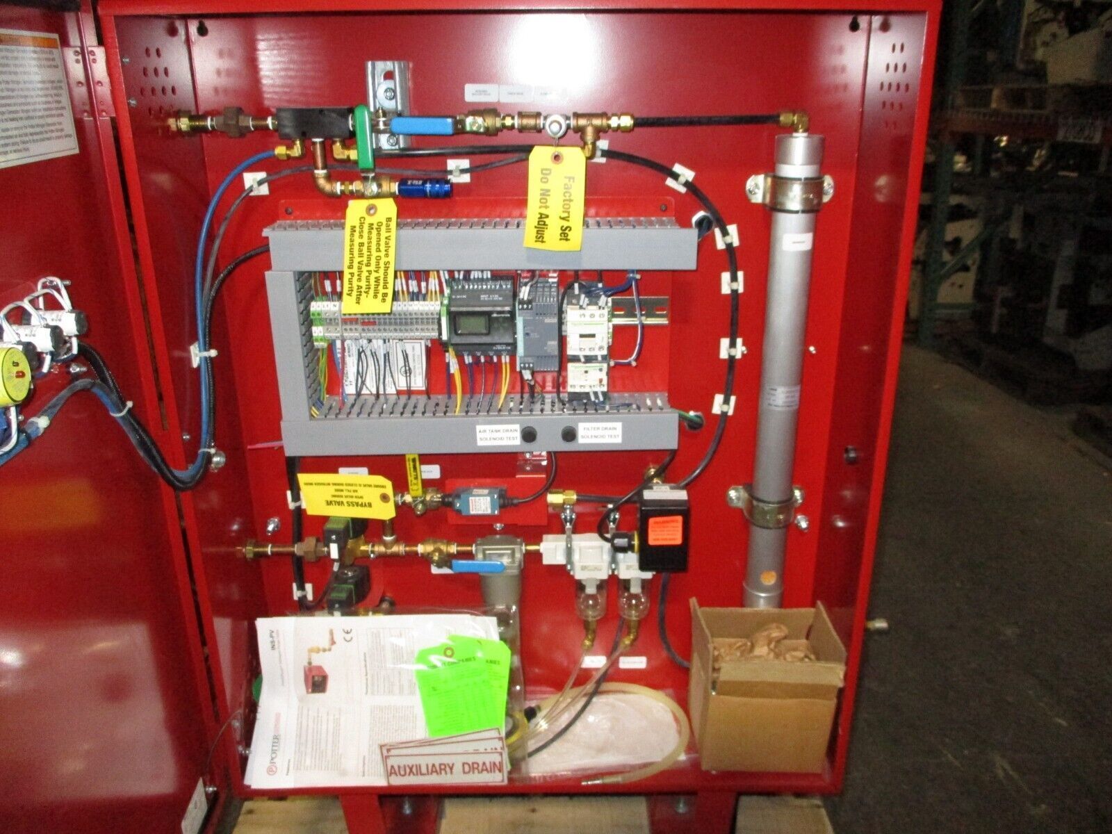 Potter NGP-500D Nitrogen Generator NGP-500D-1A 20 Gal Air Tank 115V 1Ph Used