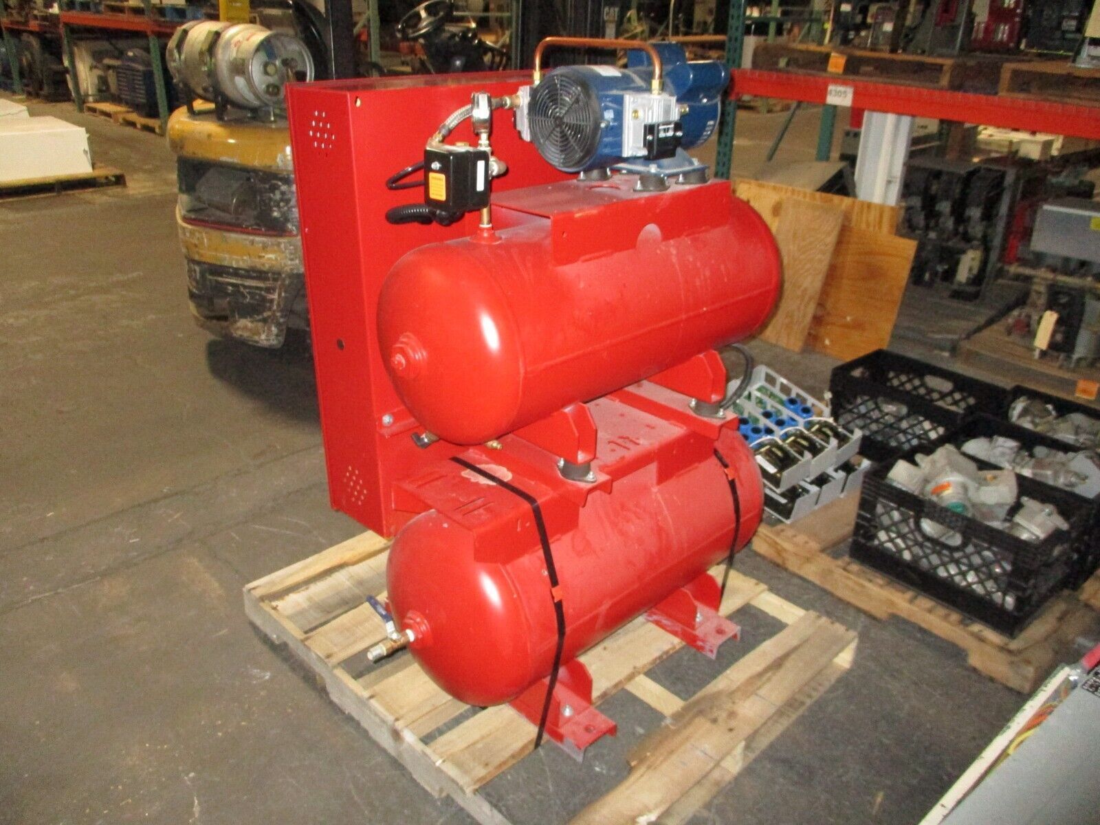 Potter NGP-500D Nitrogen Generator NGP-500D-1A 20 Gal Air Tank 115V 1Ph Used