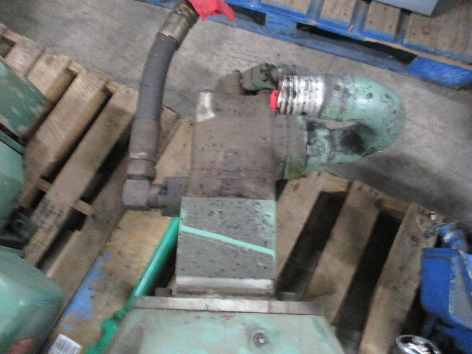 Vickers Vane Pump w/ Motor 4520V 50A 51 50HP 1200RPM 230/460V 120/60A Used