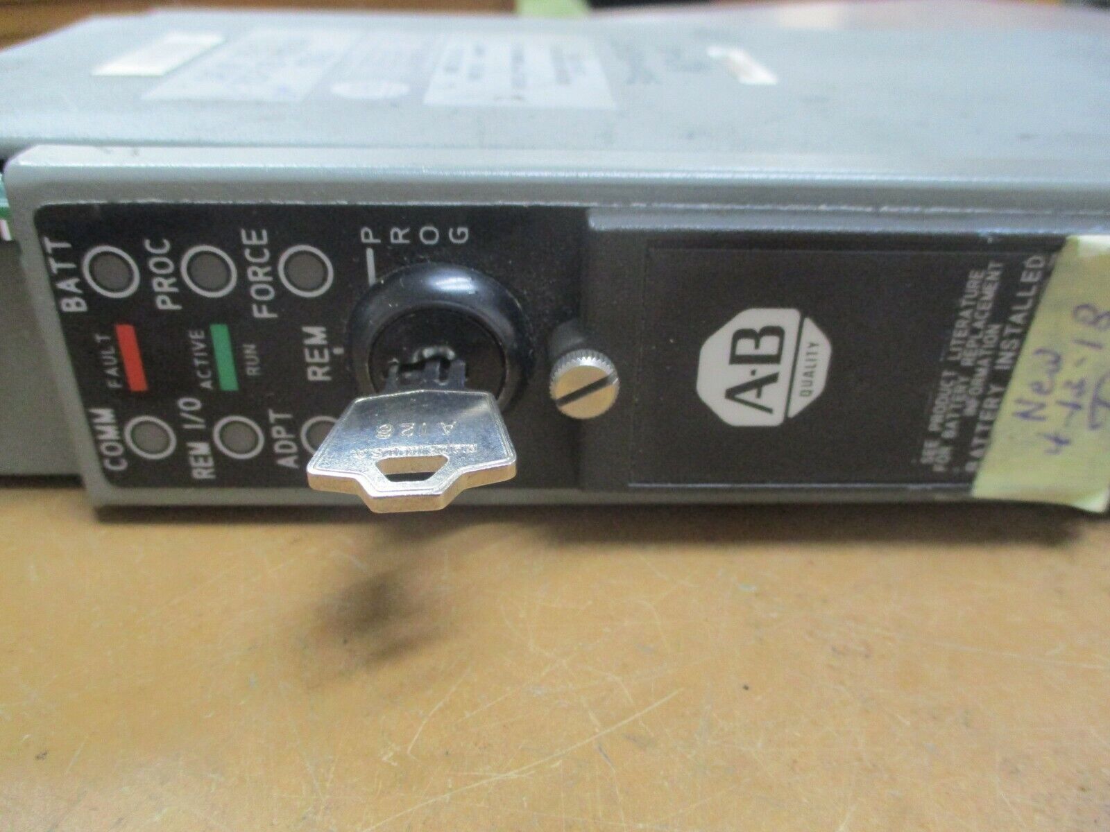 Allen-Bradley PLC-5/25 Processor Module 1785-LT2 A Ser. A F/W Rev. M Used