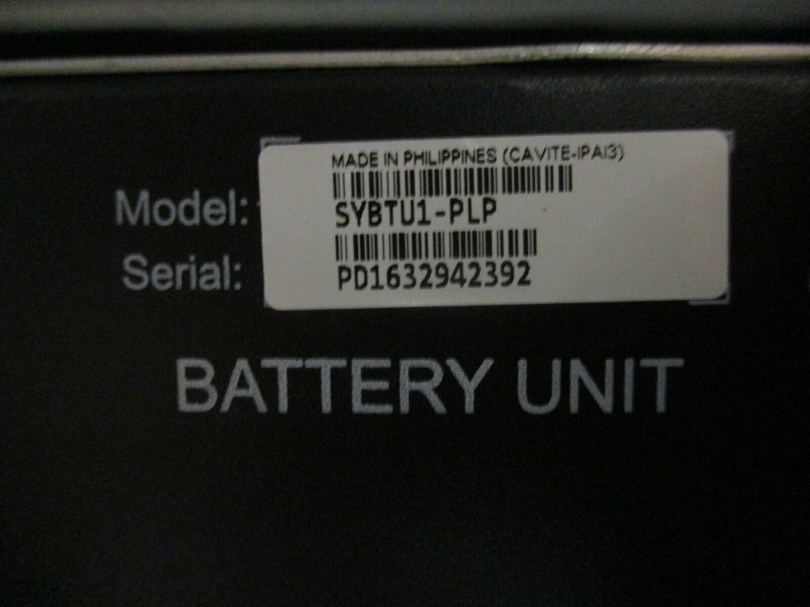 APC Smart UPS SUVT30KF3B4S 21.6Ah 30kVA 24kW 208/220V 3 Batteries Used