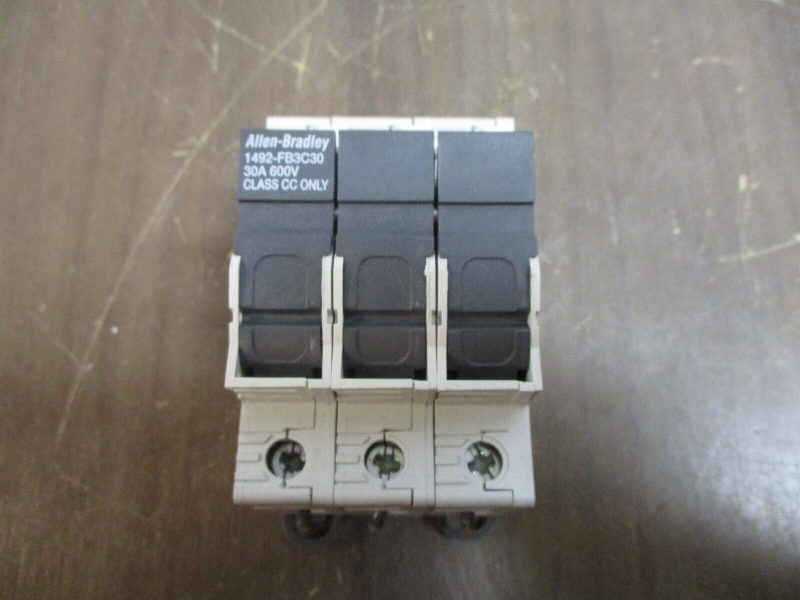Allen-Bradley Fuseholder 1492-FB3C30 30A 600V 3P Used