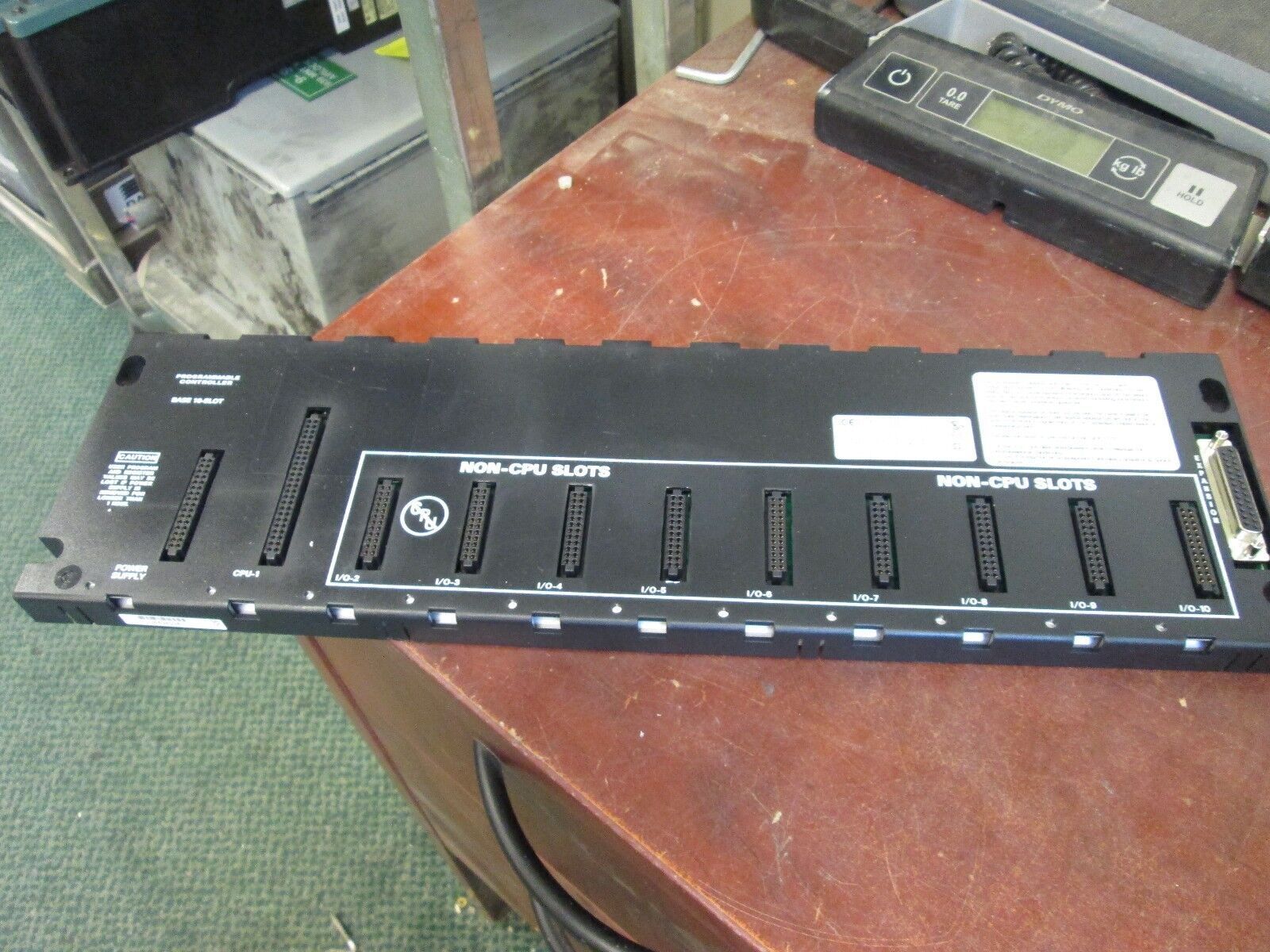 GE Fanuc Base Chassis IC693CHS391N 10-Slot EMI Enhanced Used