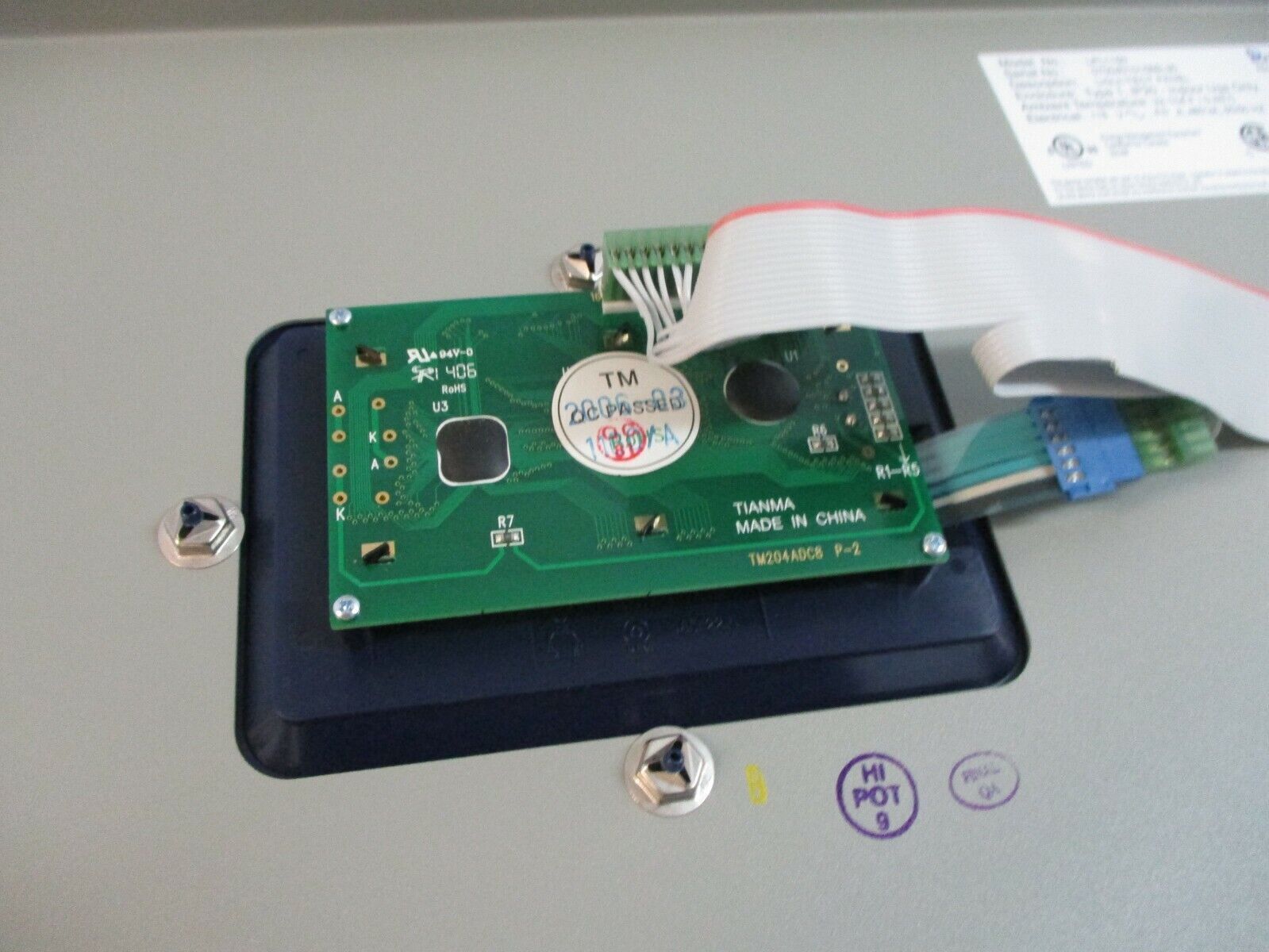 Liebert Liqui-Tect System Panel LPL1150 115V 4.0A 460VA 50/60Hz Type 1 Enclosure